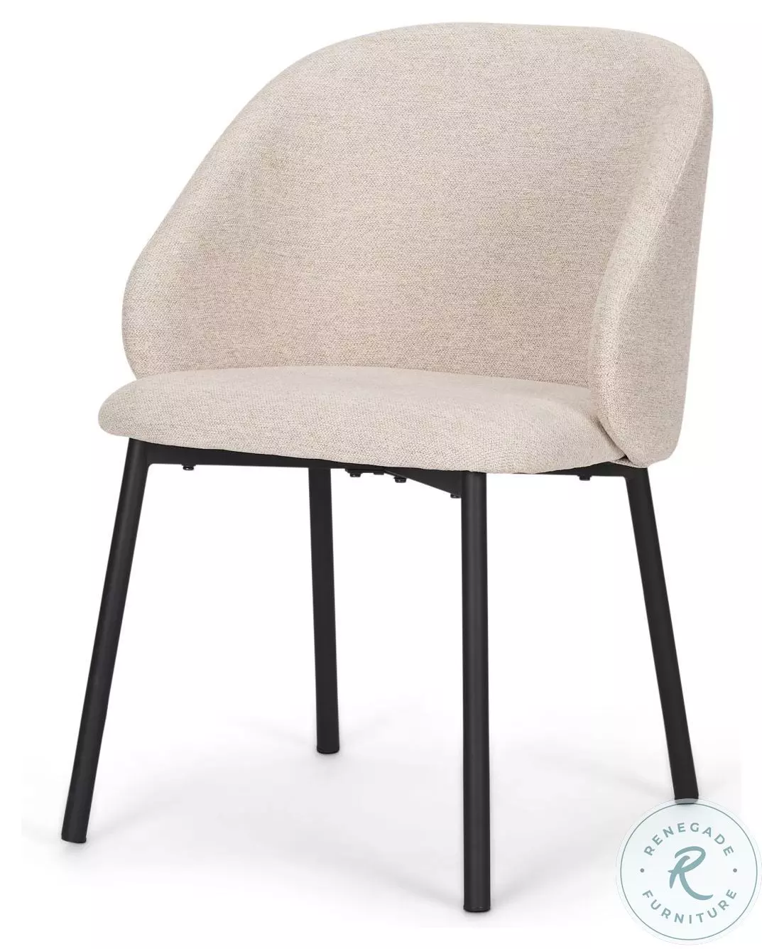 Shannon Oatmeal Fabric Dining Chair From Mercana Furniture and Decor ...