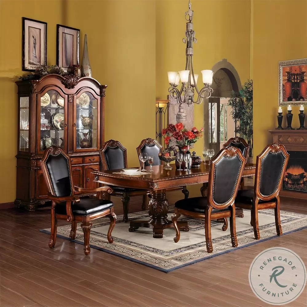Chateau De Ville Cherry Extendable Rectangular Dining Room Set