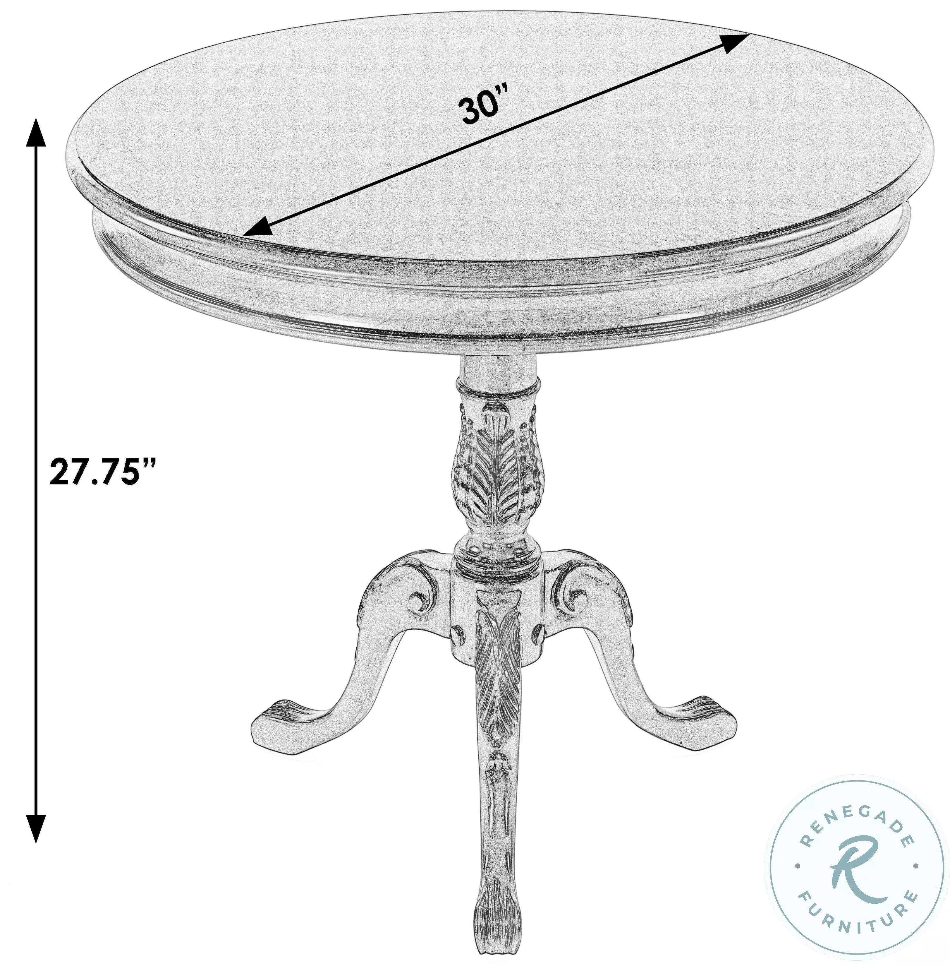 Carissa Cherry Nouveau Foyer Table