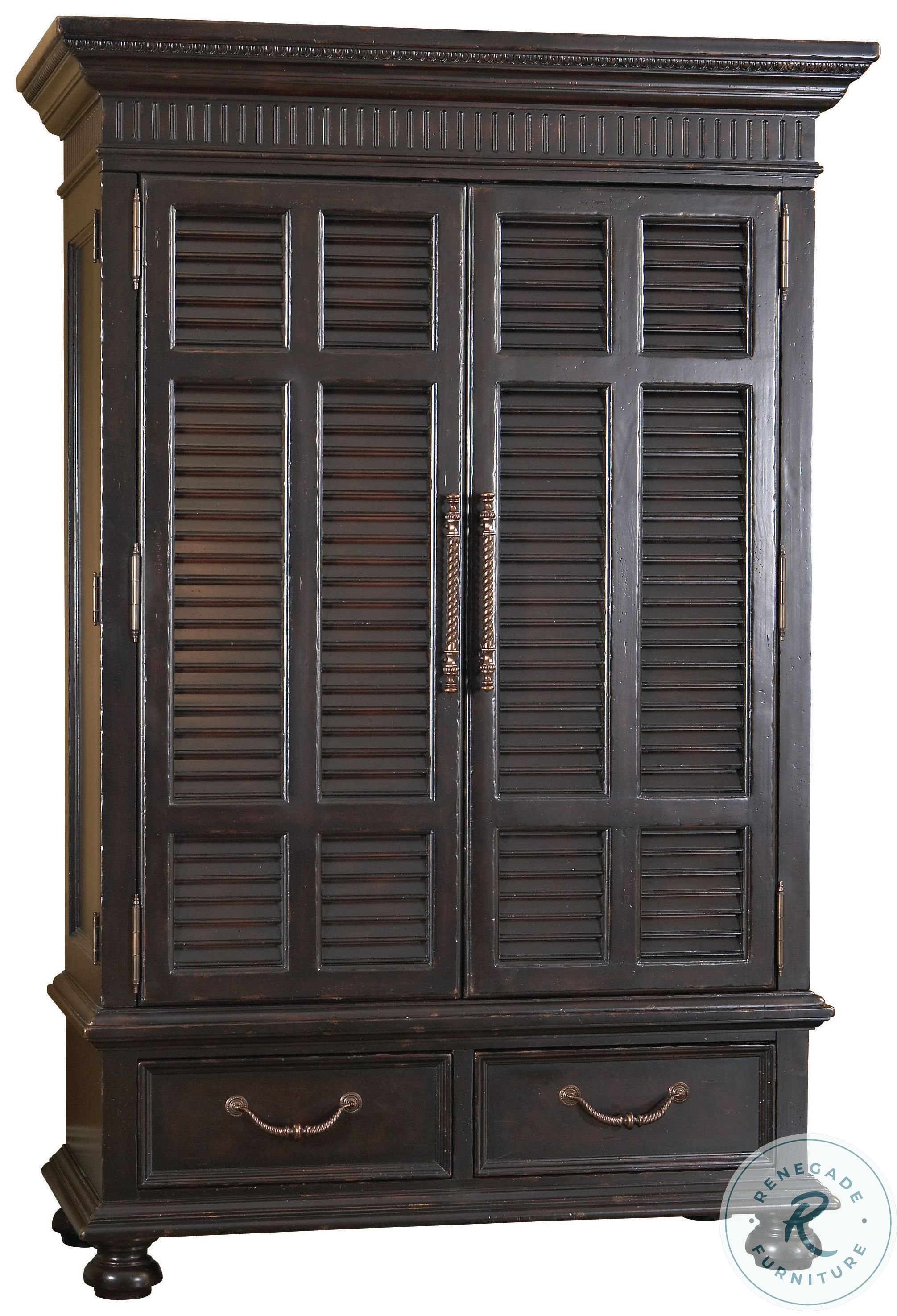 Kingstown Rich Tamarind Trafalgar Armoire from Tommy Bahama | Coleman