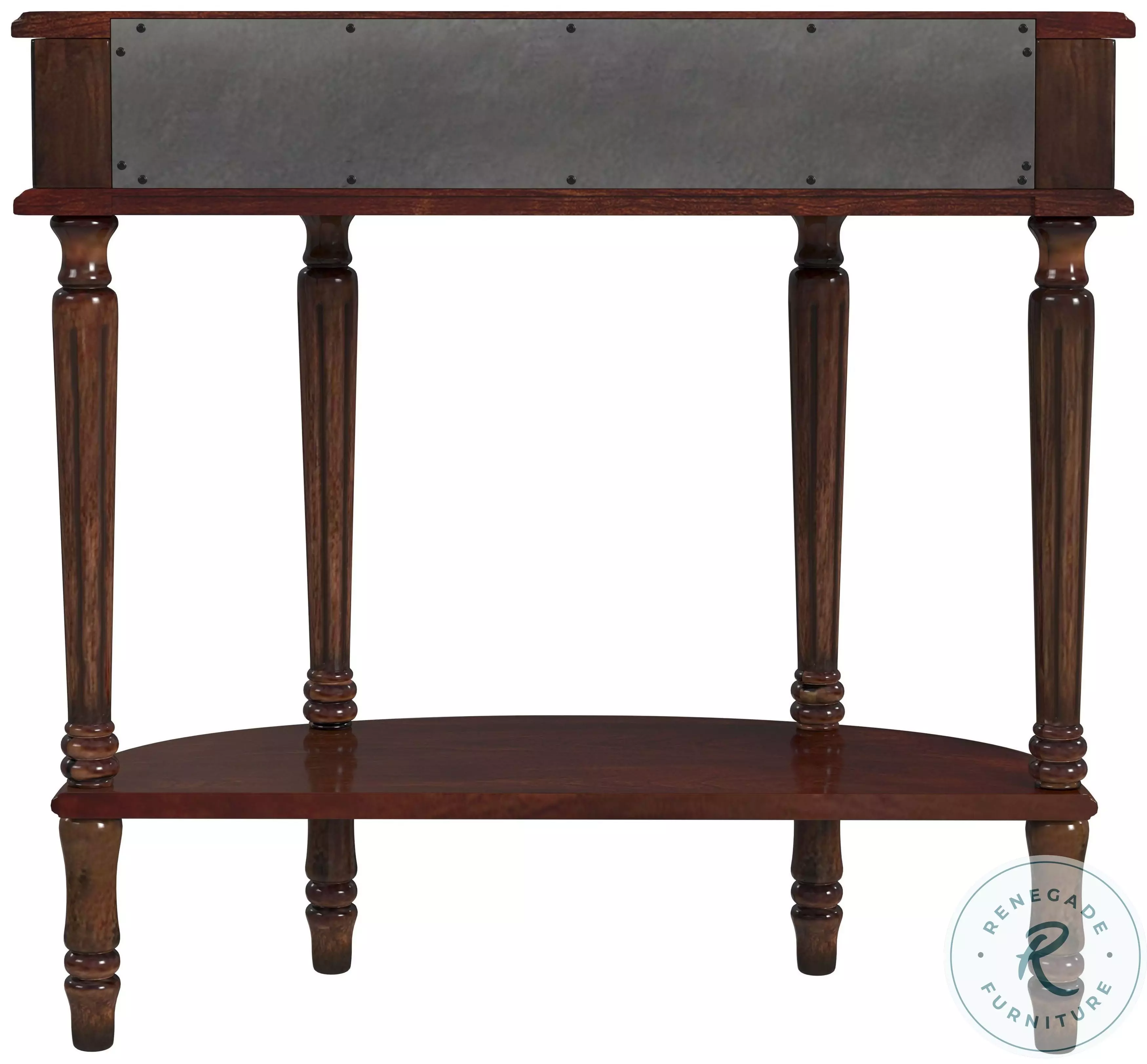 Mozart Cherry Demilune Console Table From Butler | Coleman Furniture