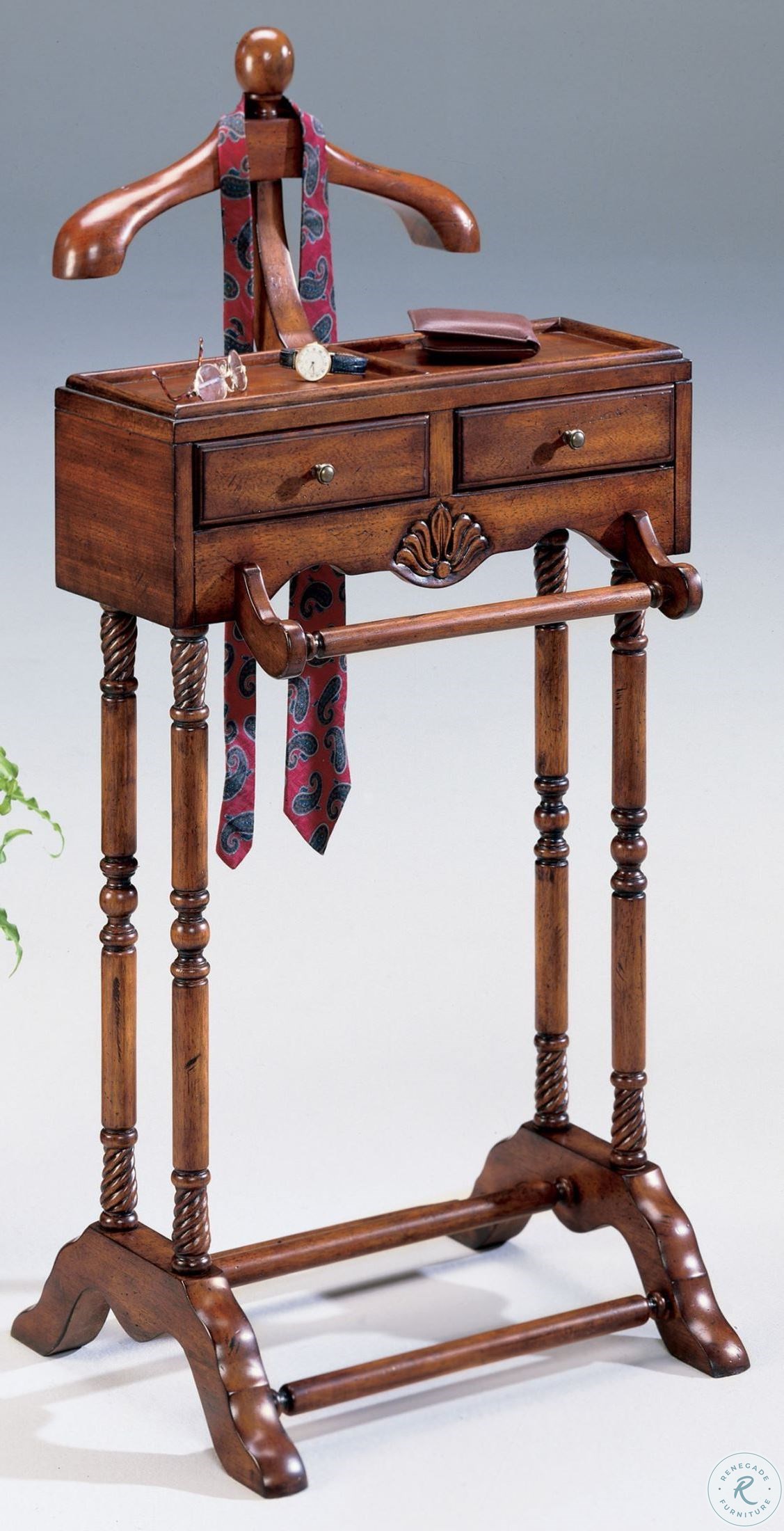 Petrov Plantation Cherry Valet From Butler Coleman Furniture