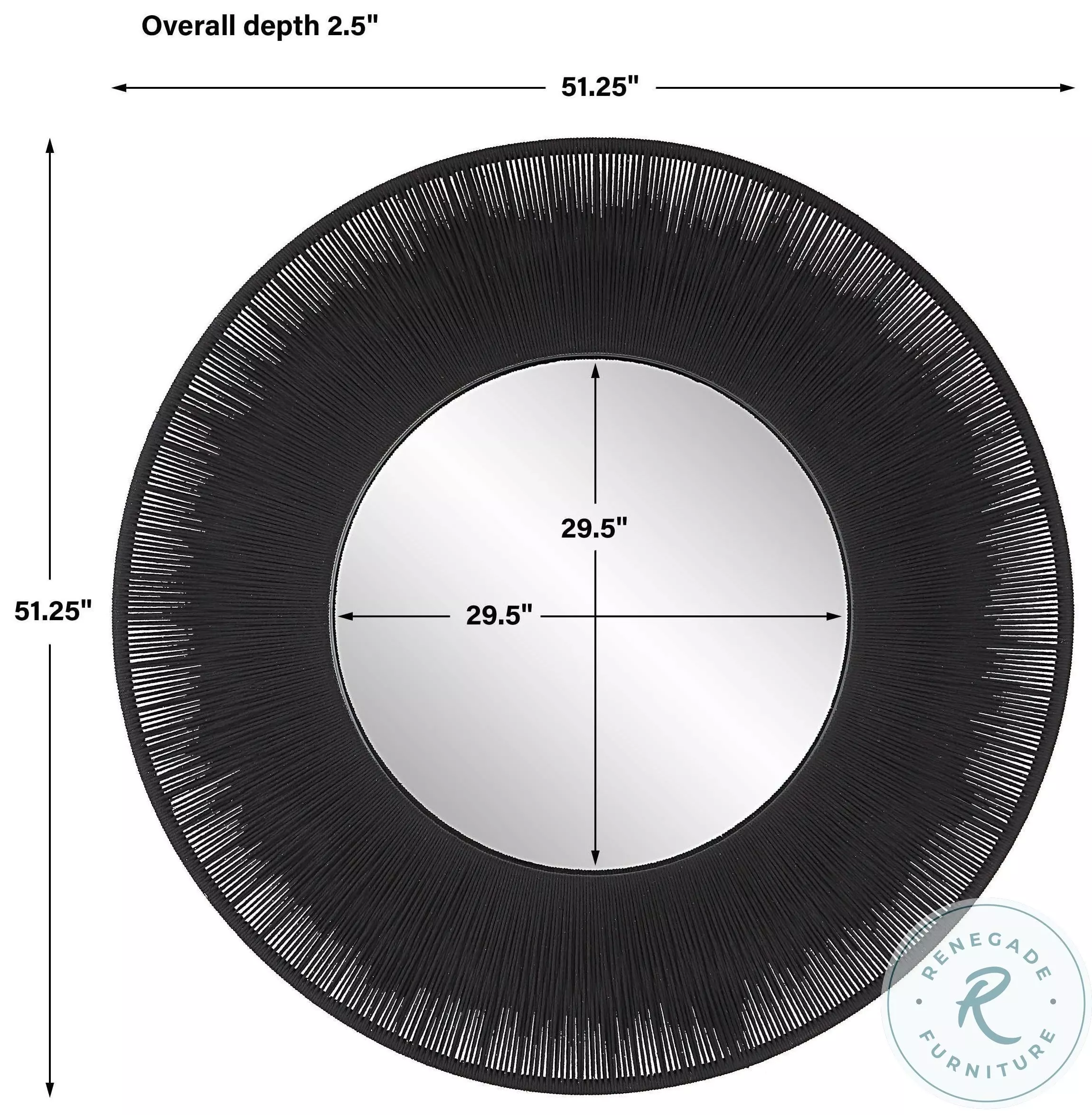 Navigator Dyed Black Mirror