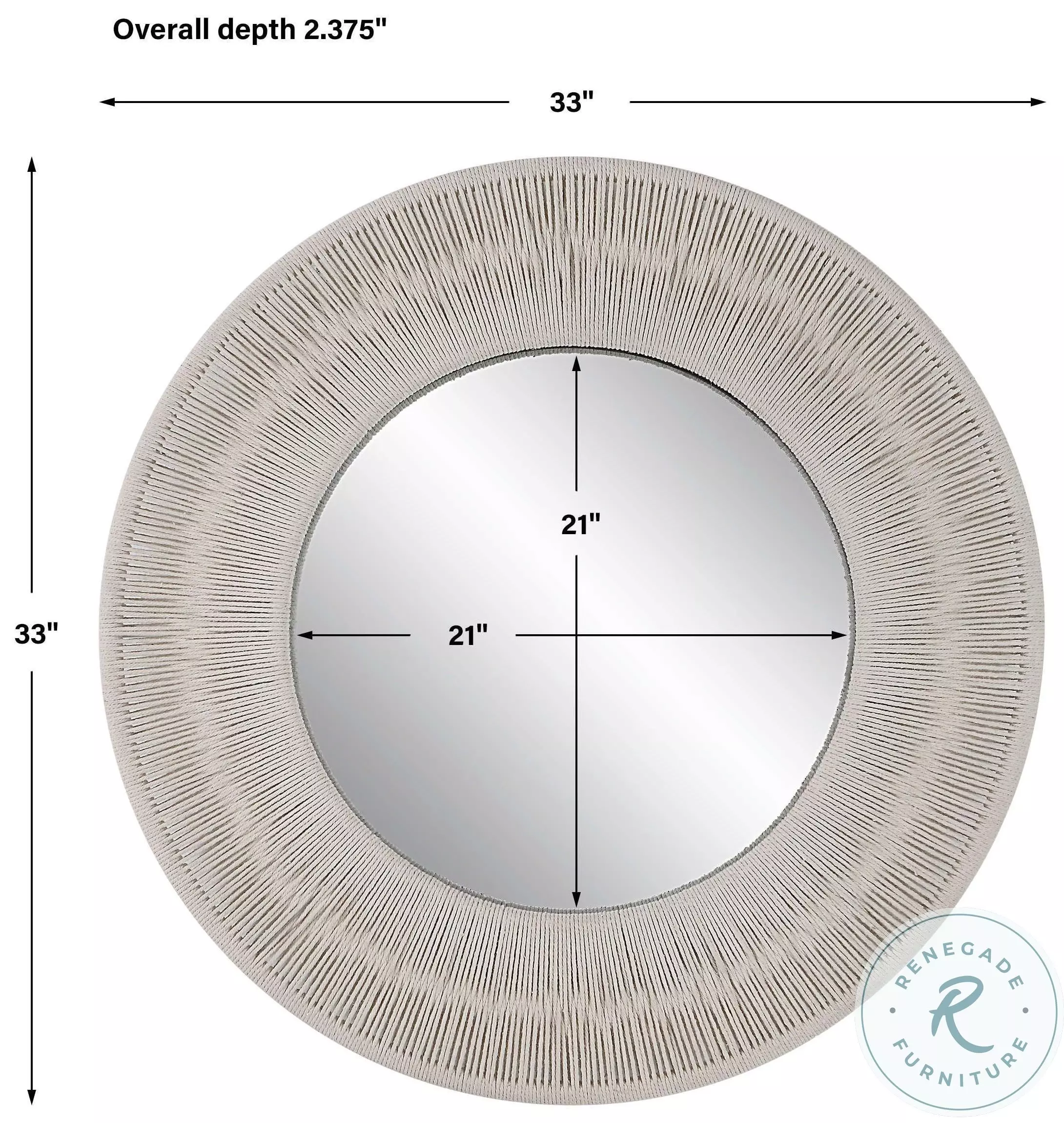 Navigator White Mirror