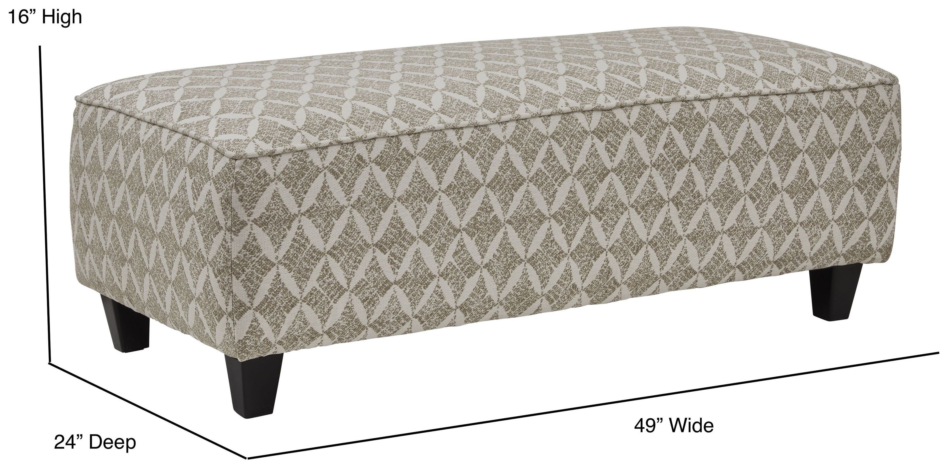 Wowza Sand Bynum Cocktail Ottoman