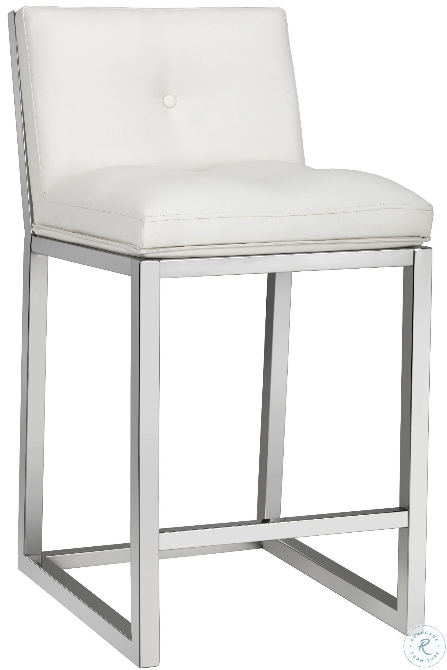 Alba White Counter Stool from Sunpan Coleman Furniture