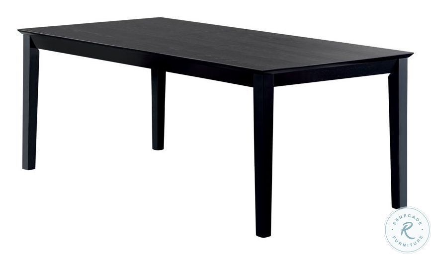 Lexton Black Extendable Dining Table from Coaster (101561) Coleman Furniture
