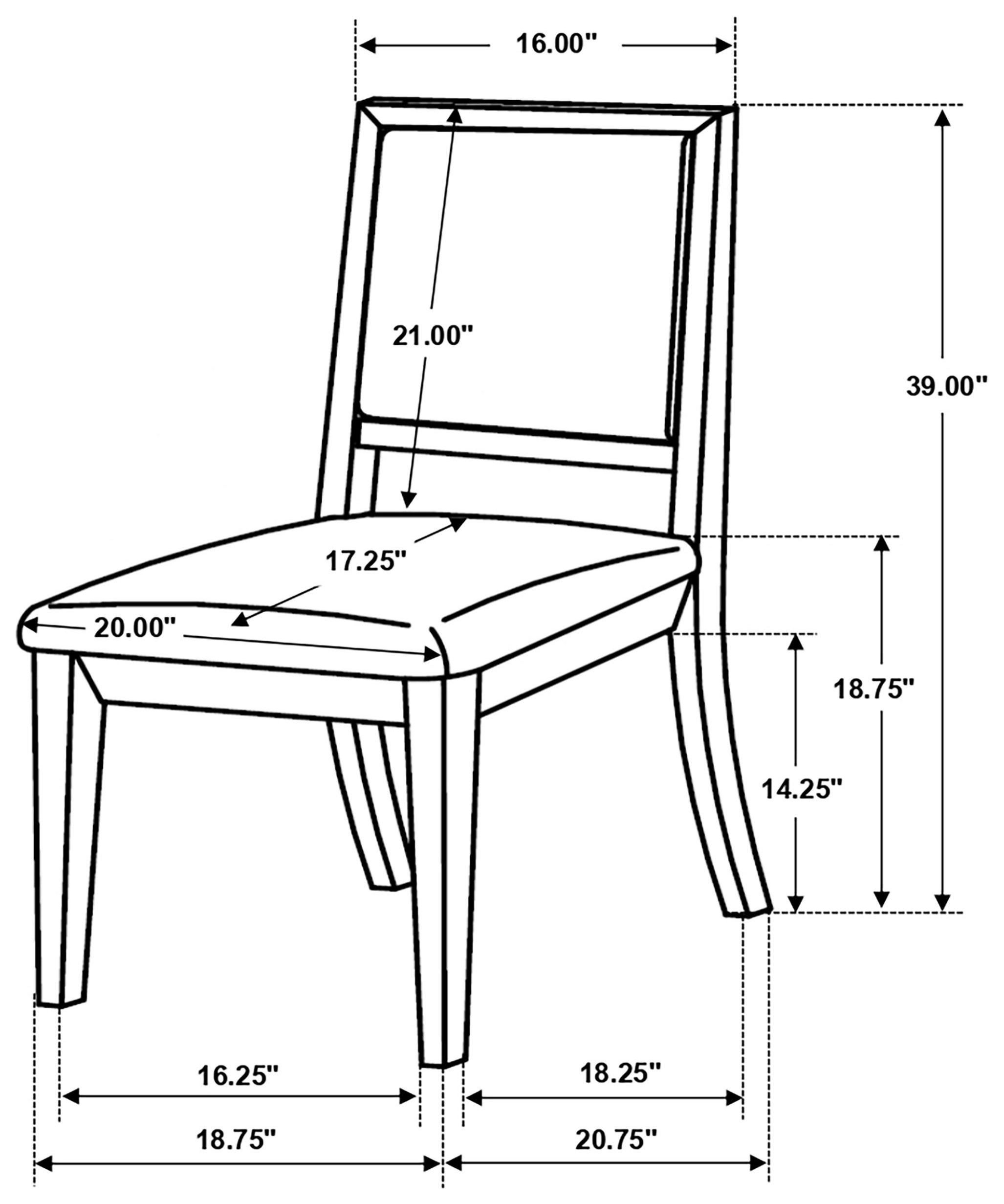 Lexton Cream Side Chair Set of 2