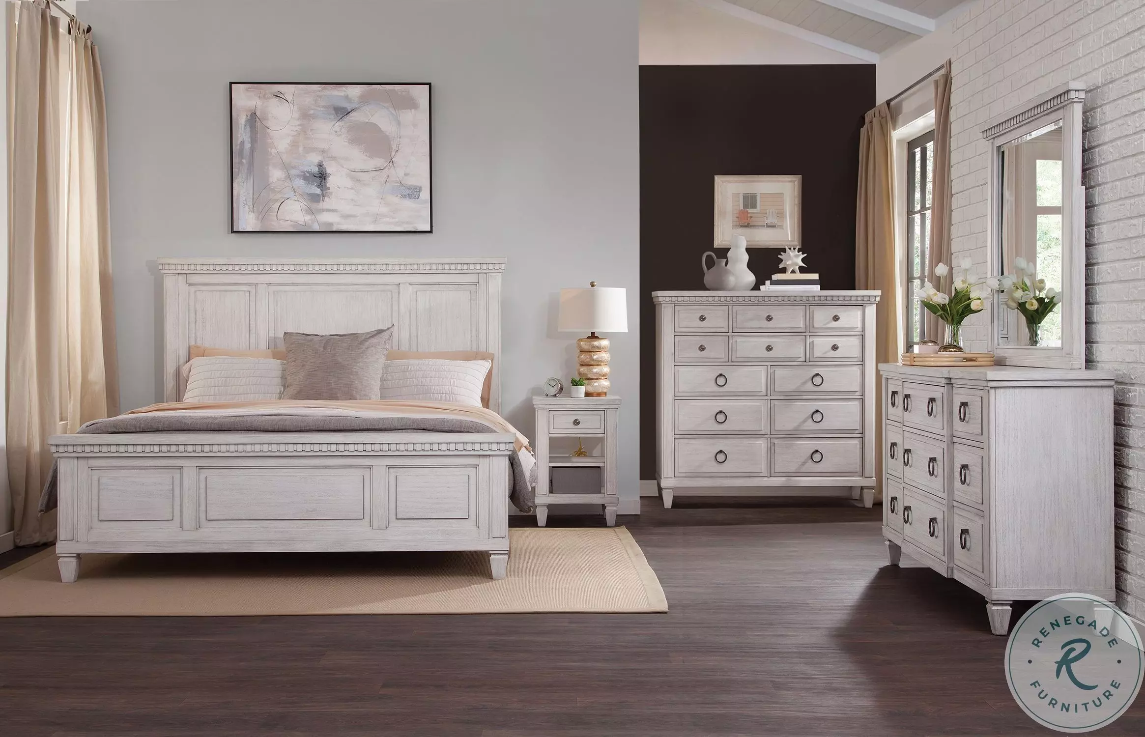 Salter Path White Grain Gentlemens Chest From Home Gallery Stores