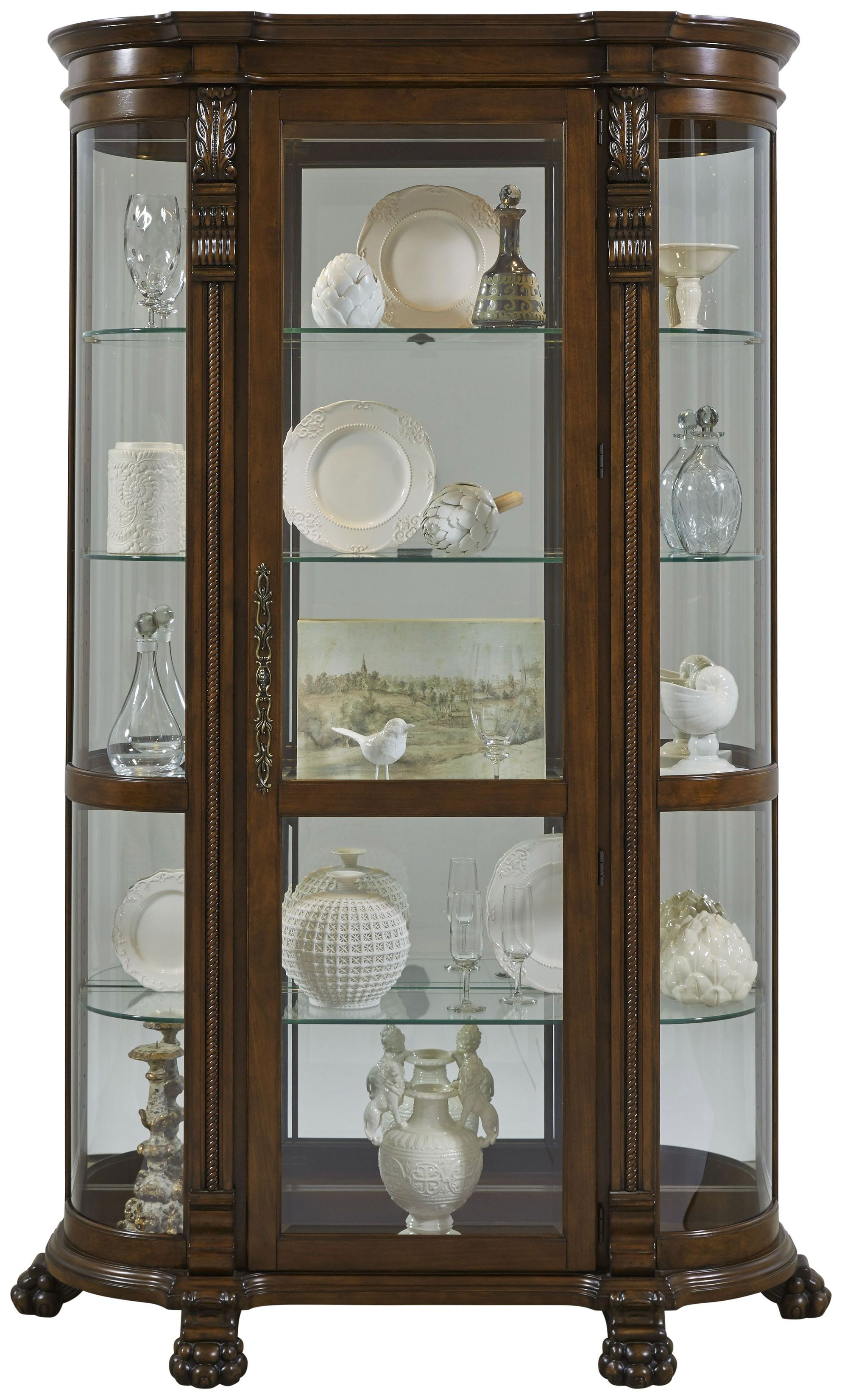 Foxcroft Curio Cabinet from Pulaski (102003) | Coleman Furniture