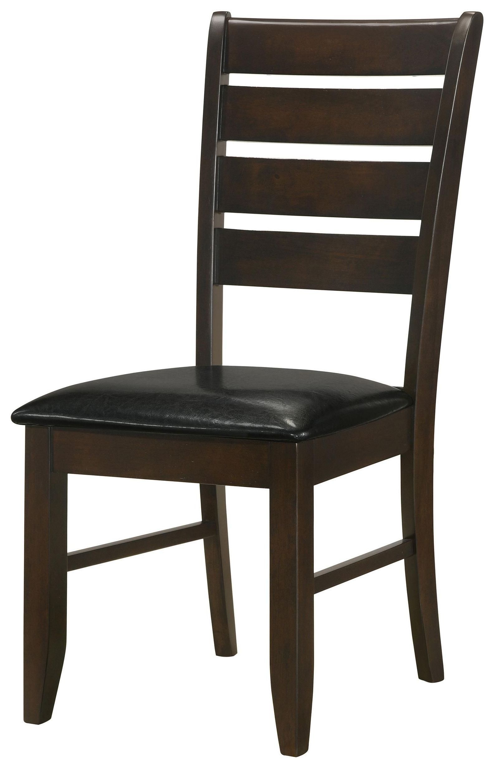 Dalila Dark Brown Side Chair Set of 2 From Home Gallery Stores