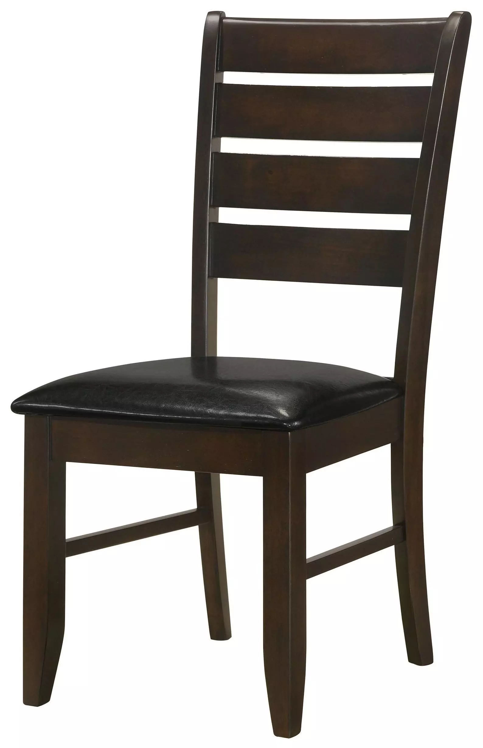 Dalila Dark Brown Side Chair Set of 2 From Home Gallery Stores