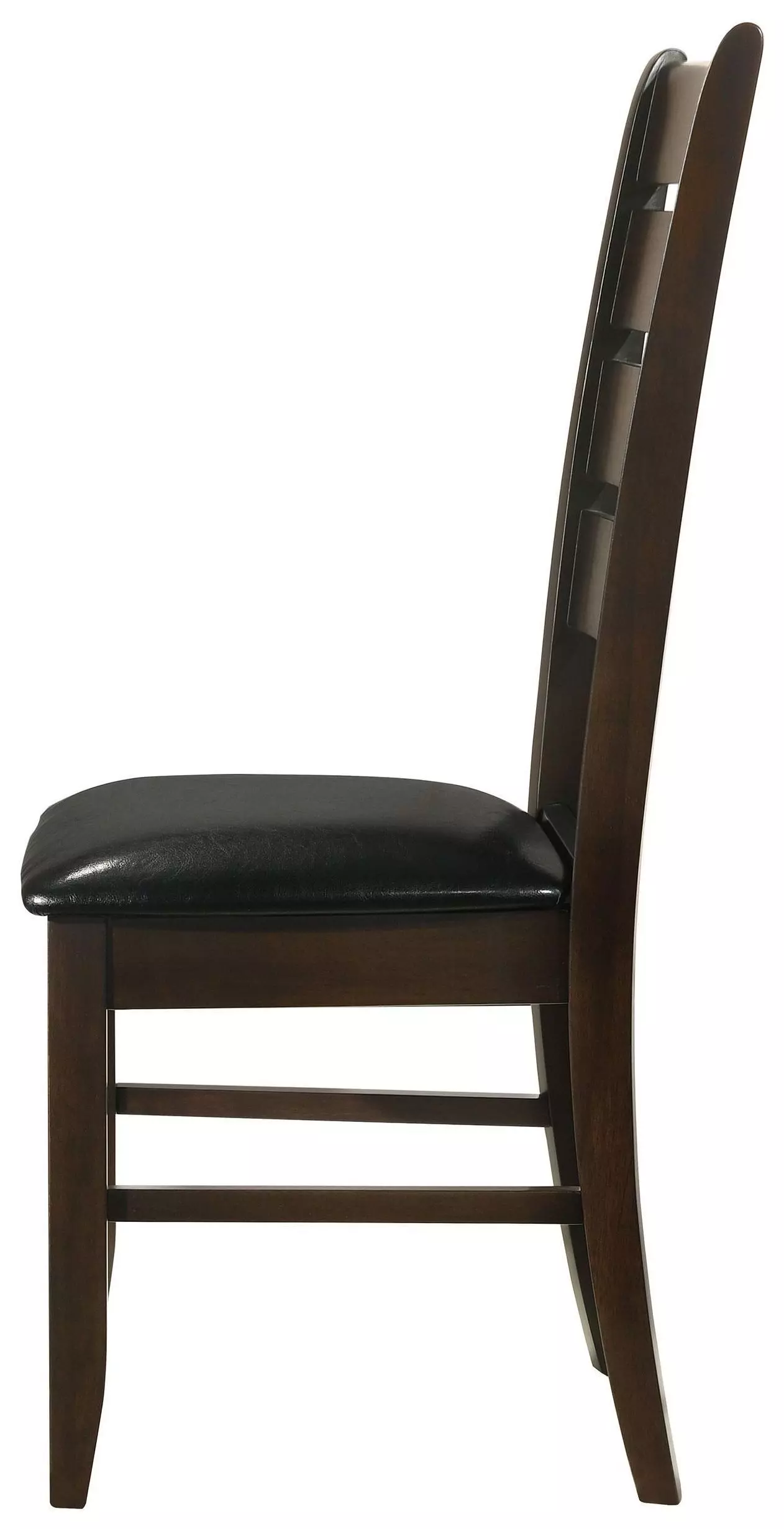 Dalila Dark Brown Side Chair Set of 2 From Home Gallery Stores
