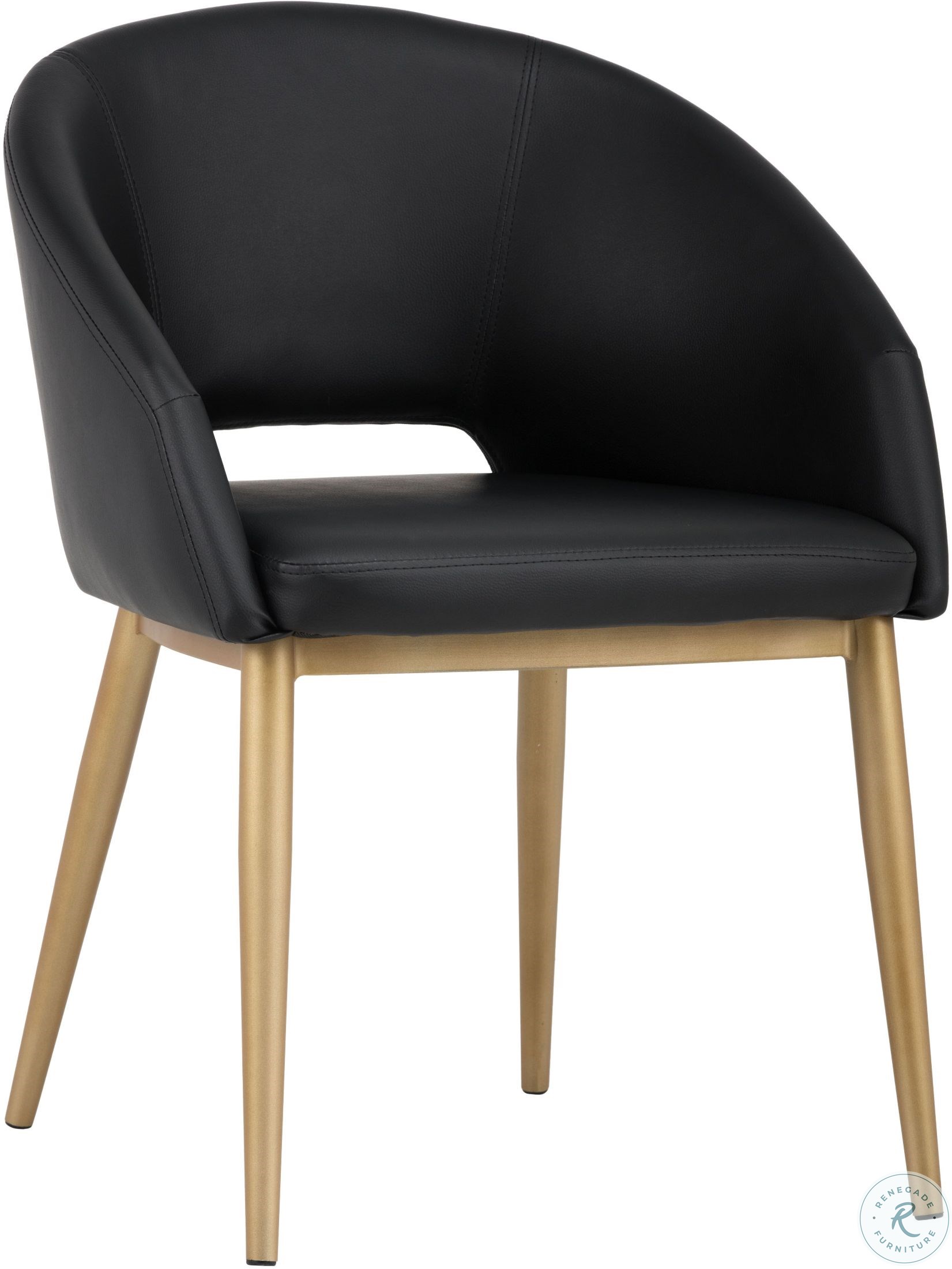Urban Unity Thatcher Onyx Dining Chair Set of 2 from Sunpan Coleman
