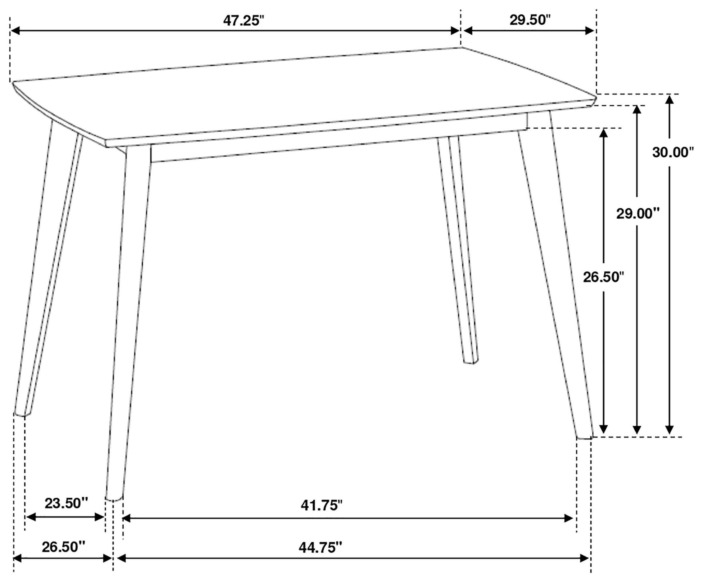 Kersey Chestnut Dining Table