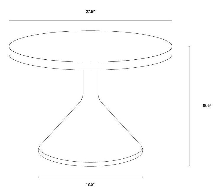 Adonis Gray Coffee Table