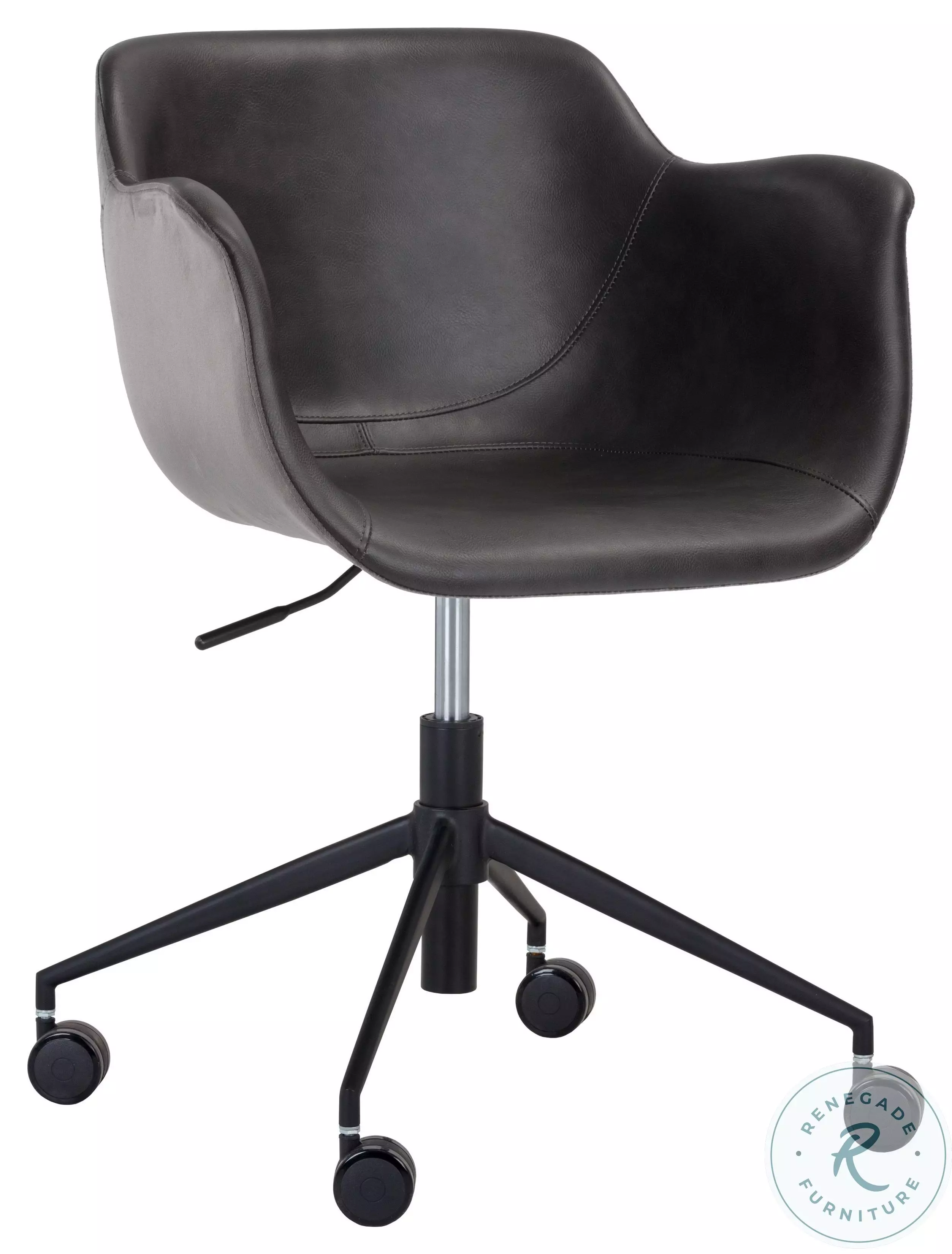 Hendry Town And Roman Grey Office Chair From Artisan's Nook