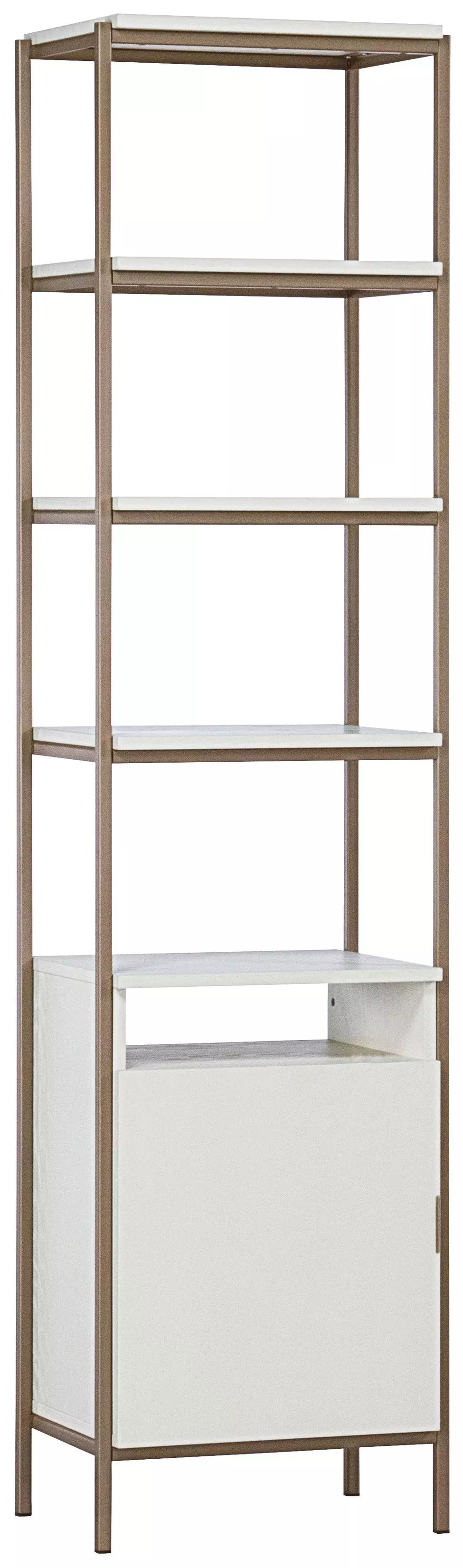 SUNPAN 107645 Ambrose Champagne Gold / Cream Modular Bookcase, Small