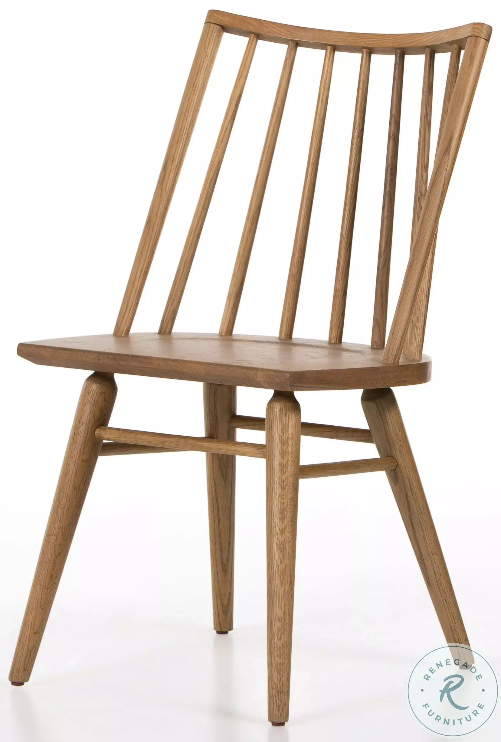 Lewis Sandy Oak Windsor Chair Set Of 2 from Four Hands | Coleman