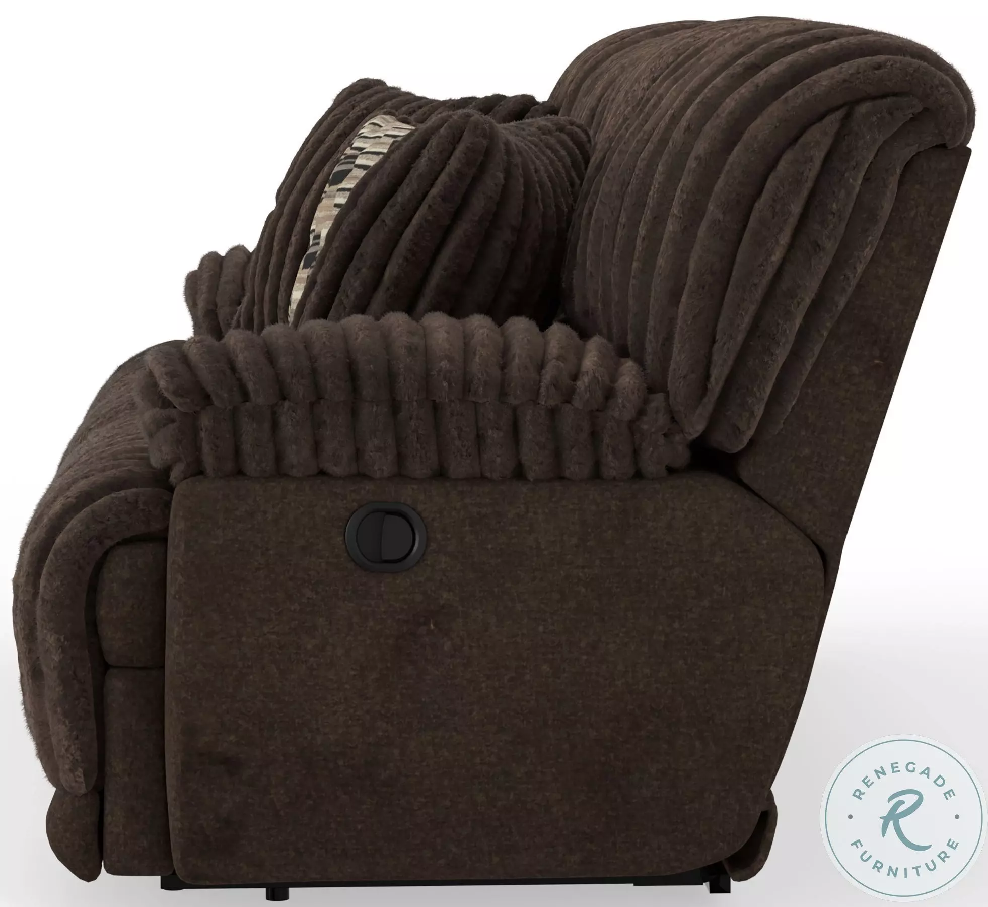 Hollifield Chocolate Reclining Sofa From Catnapper | Coleman Furniture