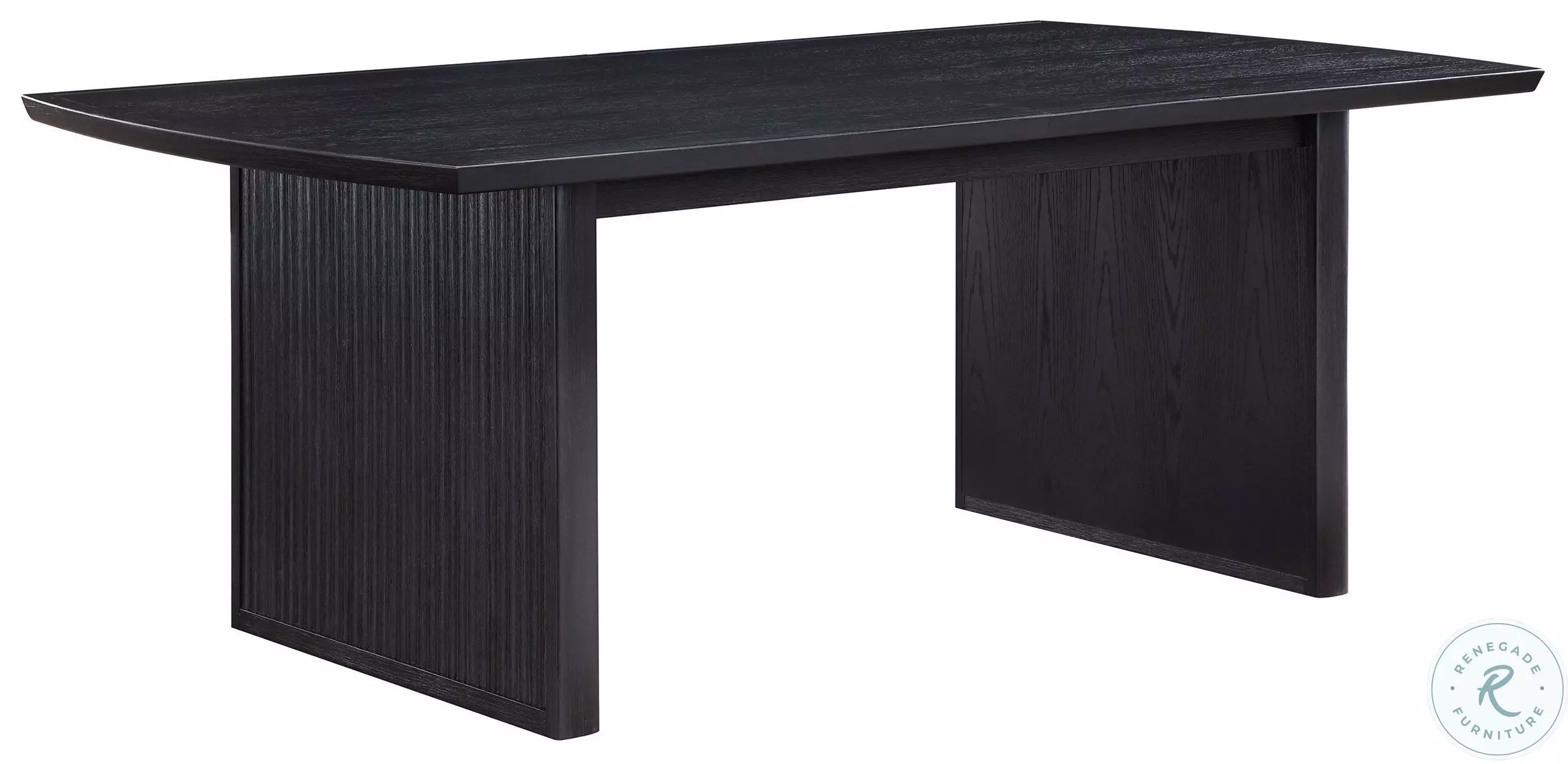 Brookmead Black Rectangular Extendable Dining Table From Coaster