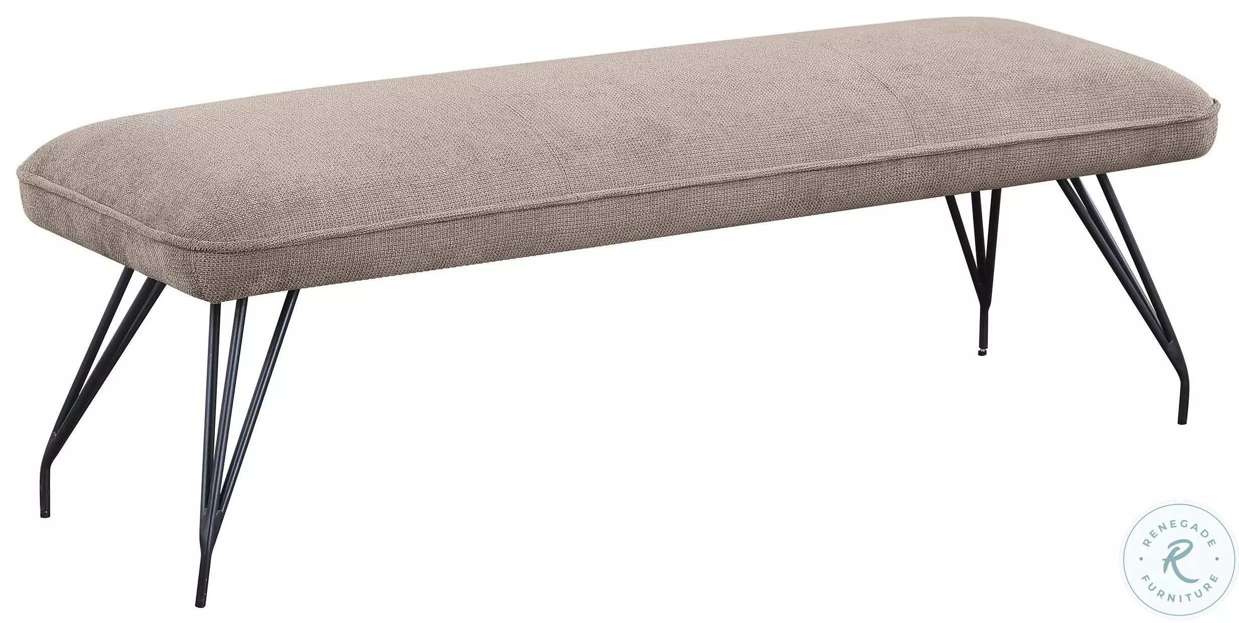 IDÉE　SOLID BENCH ヘンリーボーン柄ナチュラルグレー IDÉE SOLID BENCH ヘンリーボーン柄ナチュラルグレー IDÉE SOLID