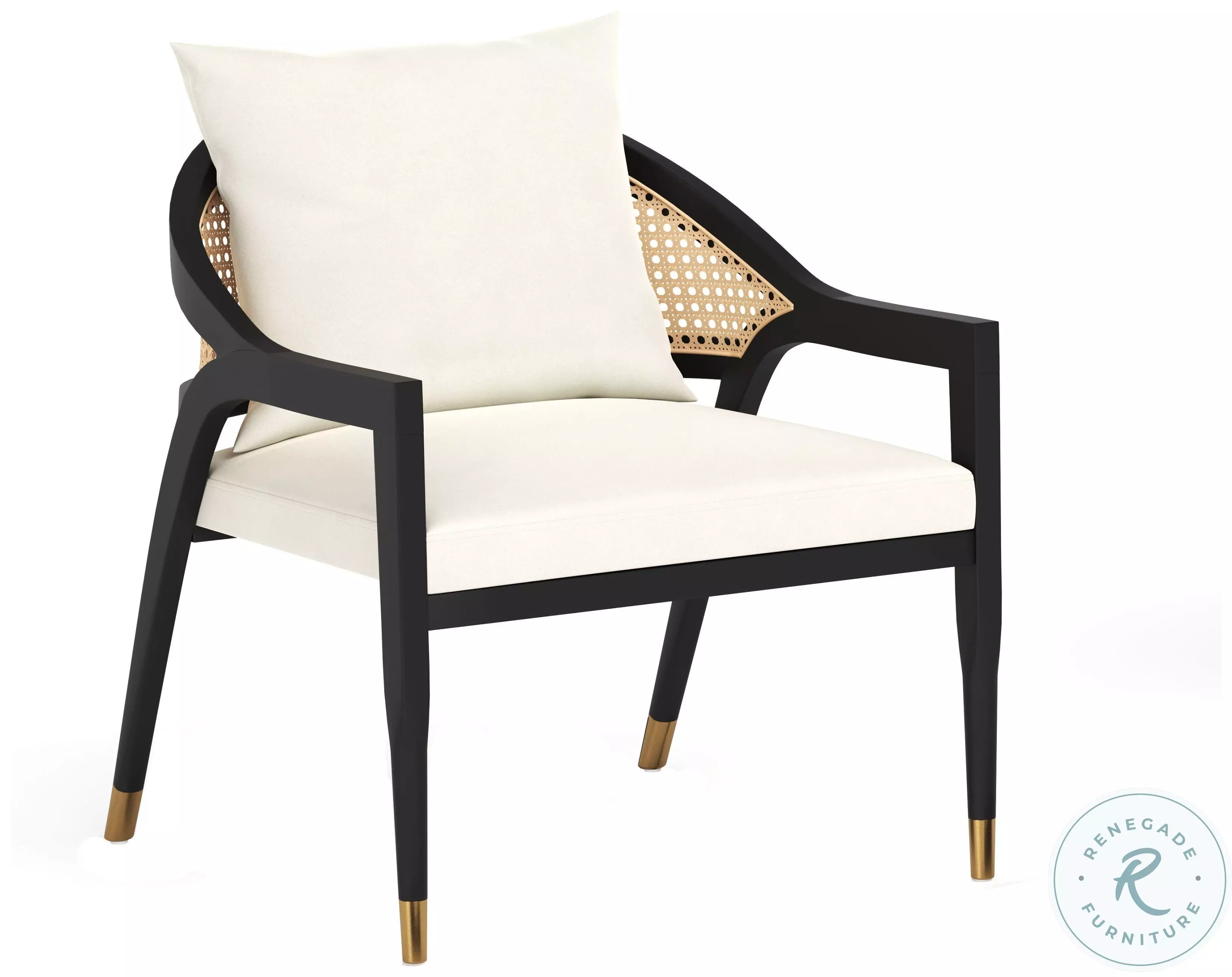 Kirsten Linoso Ivory Lounge Chair From Sunpan | Coleman Furniture