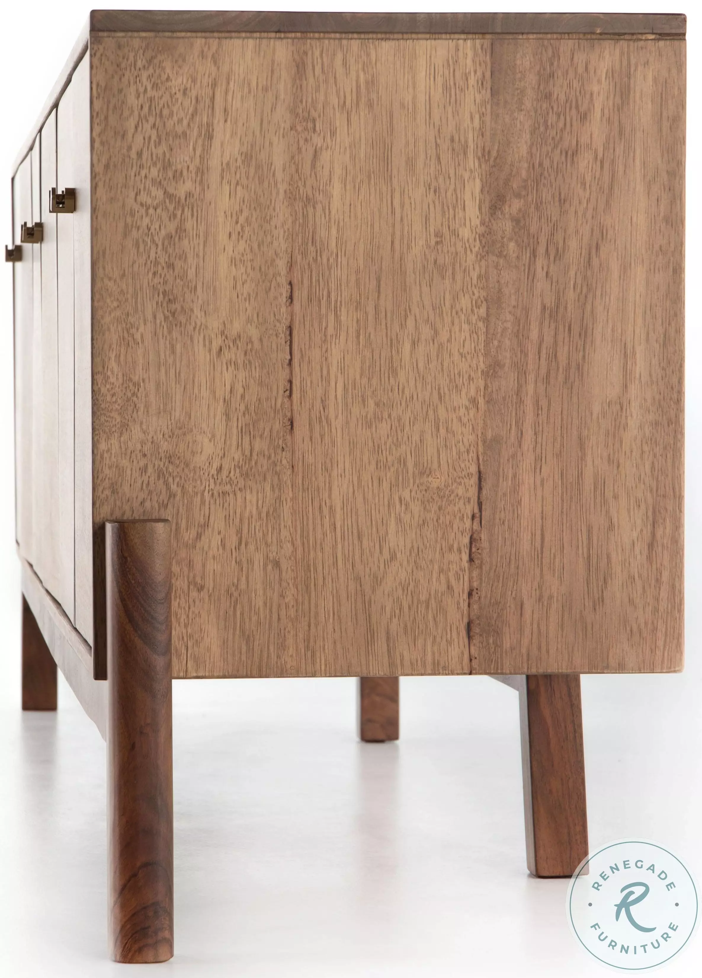 Reza Smoked Honey And Toasted Acacia TV Stand From Home Gallery