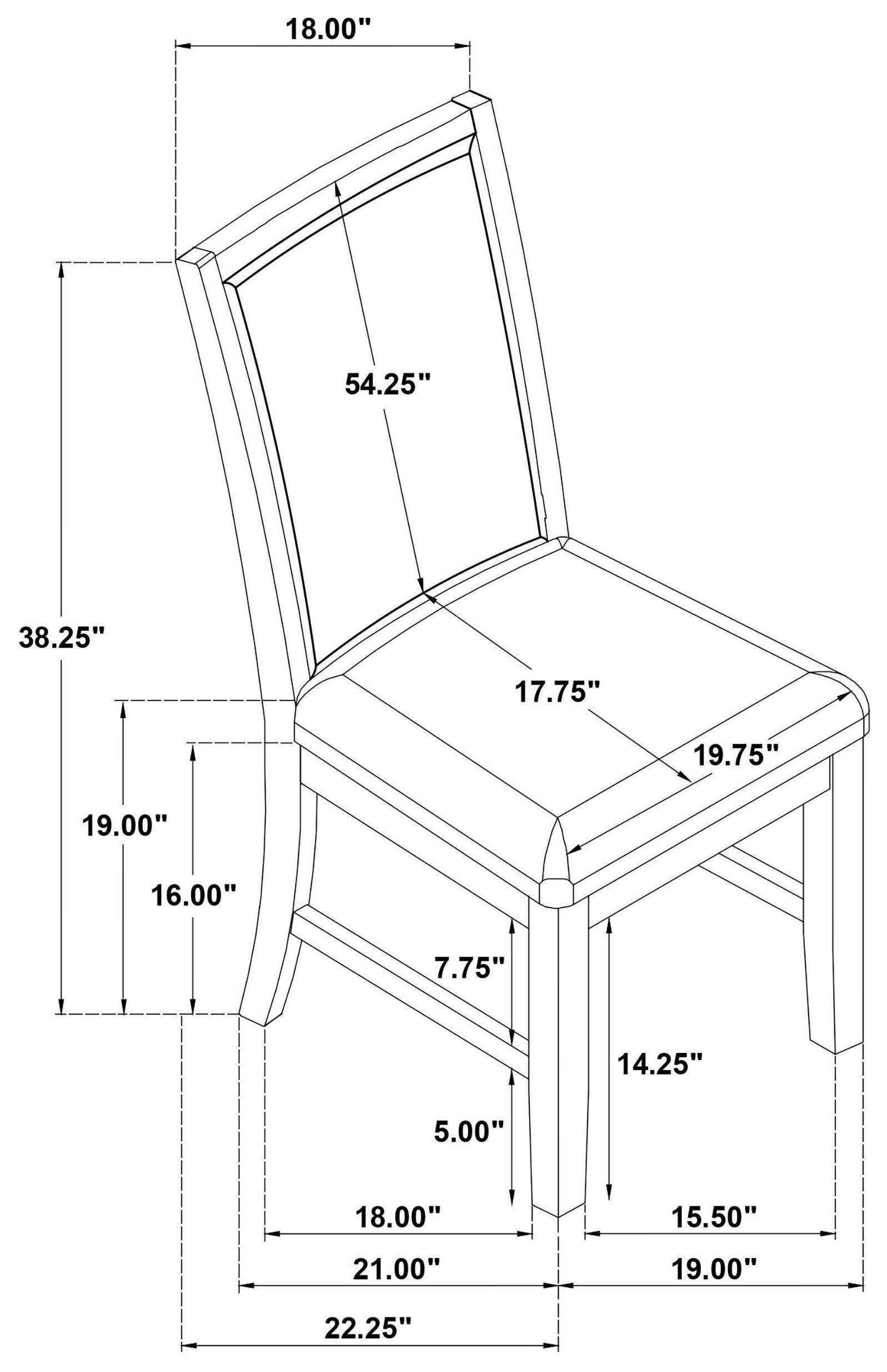 Bruner Oatmeal Upholstered Side Chair Set Of 2