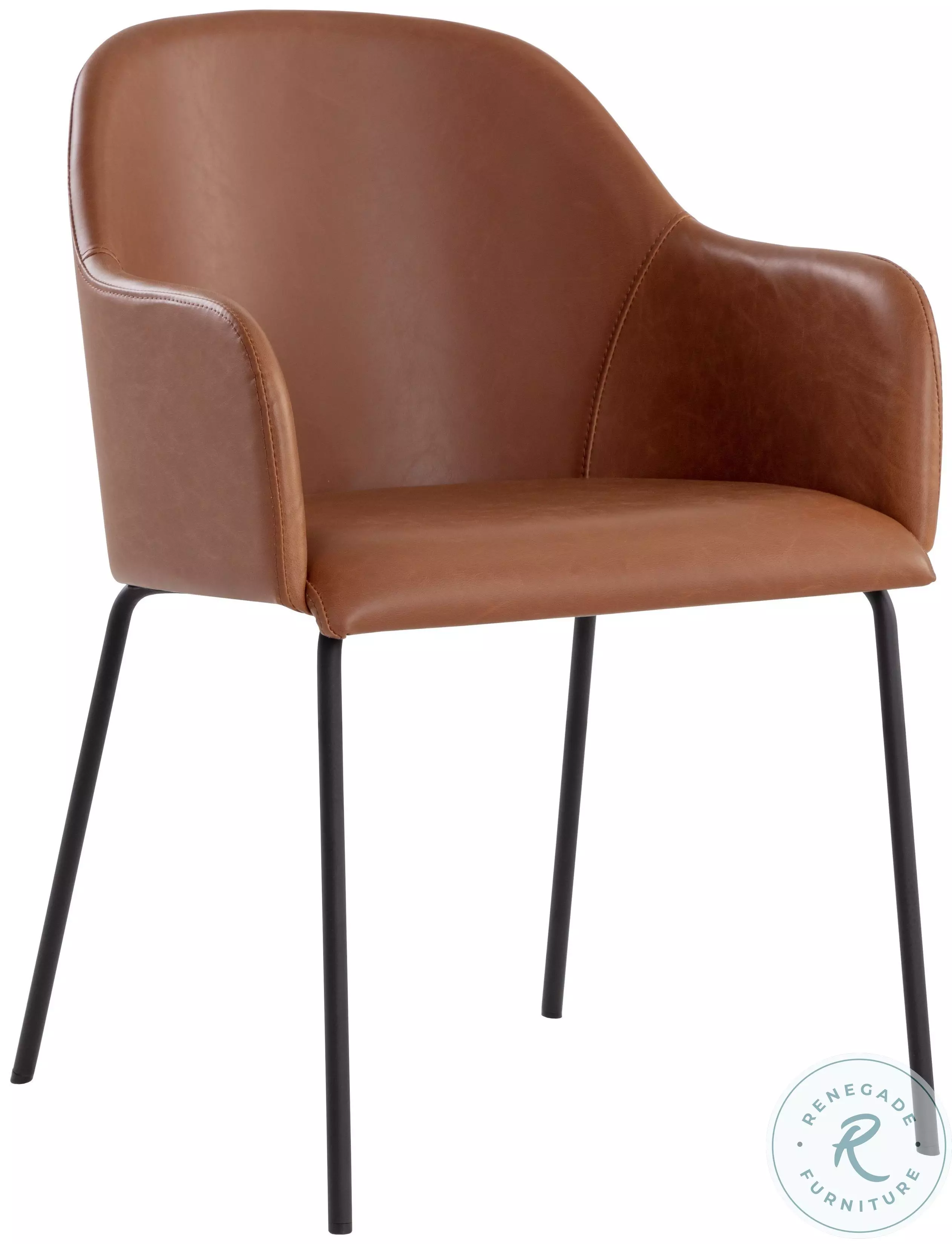 Thalora Hazelnut Dining Arm Chair From Artisan's Nook | Coleman