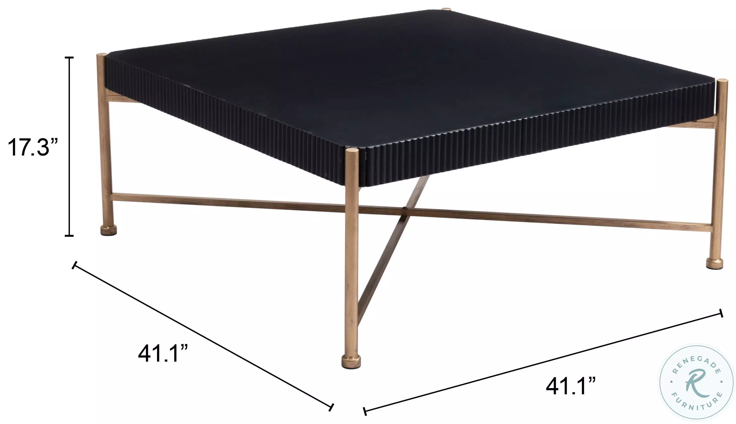 Nazaire Black Coffee Table