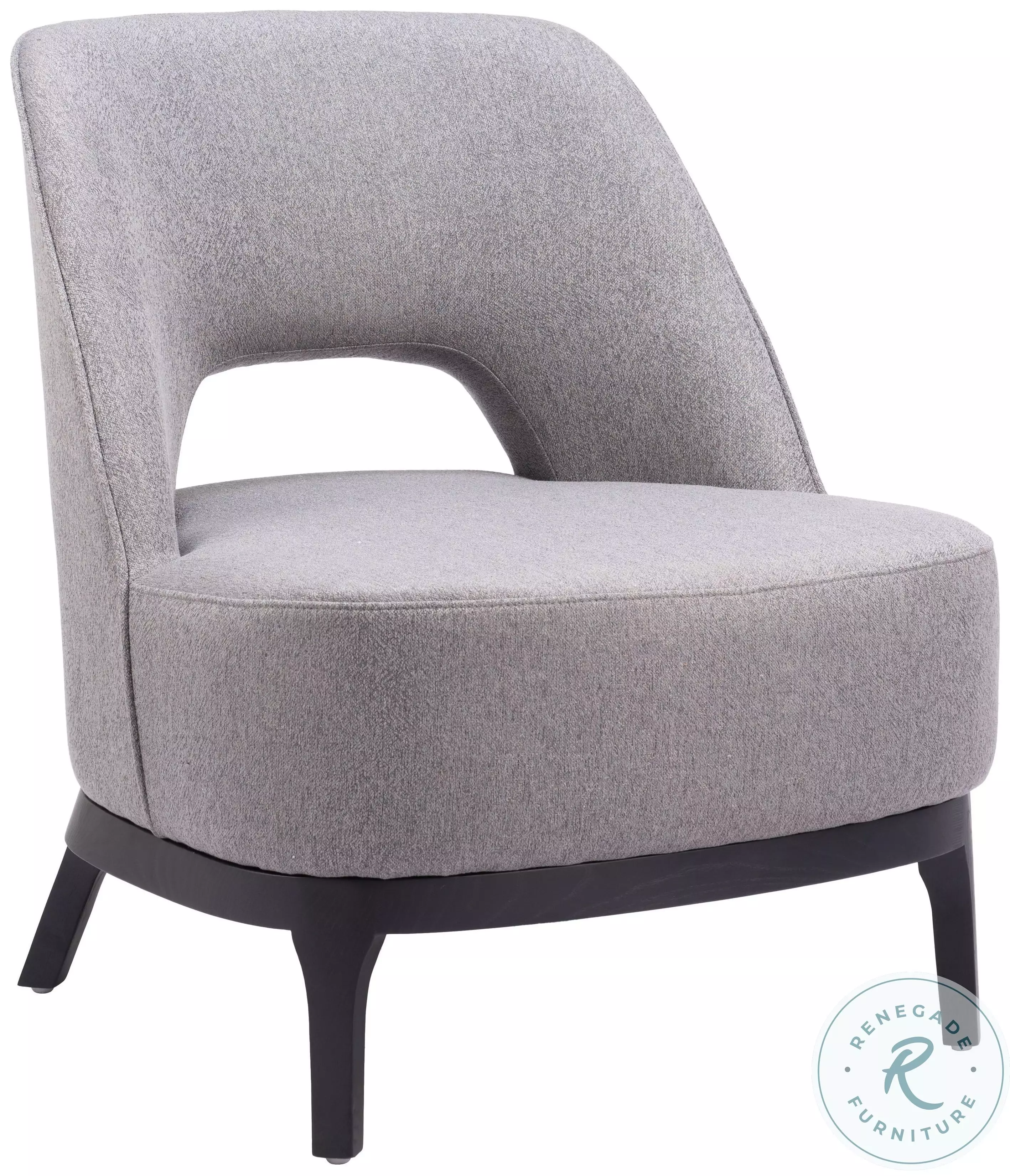 Mistley Gray Accent Chair From Zuo | Coleman Furniture Mistley Gray Accent Chair From Zuo | Coleman Furniture