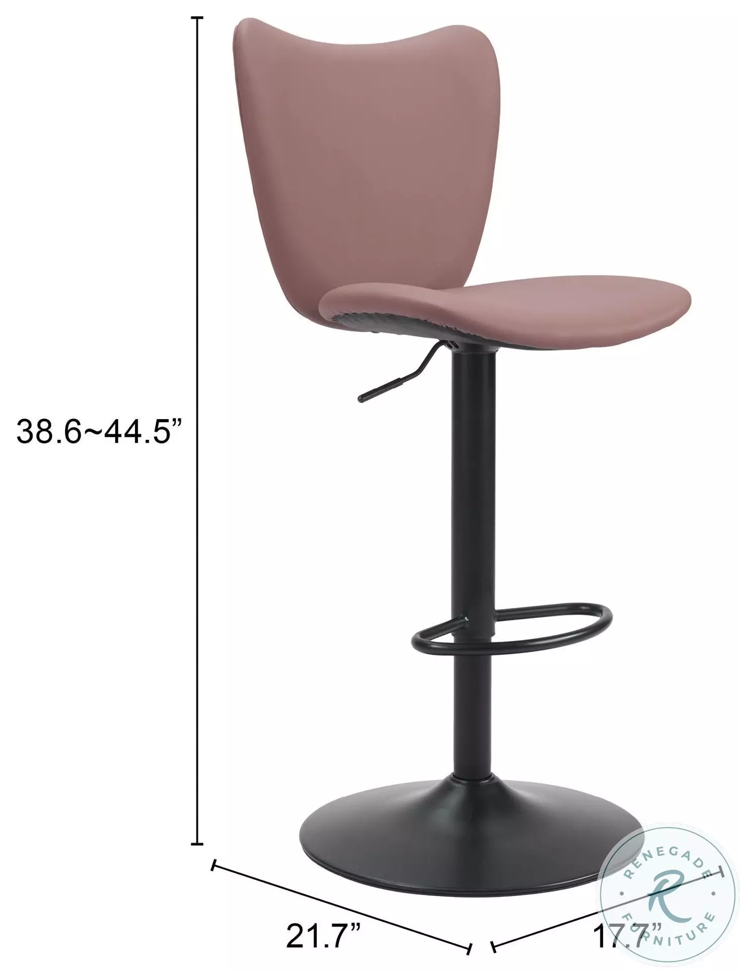 Elevate Brown Bar Stool Set Of 2