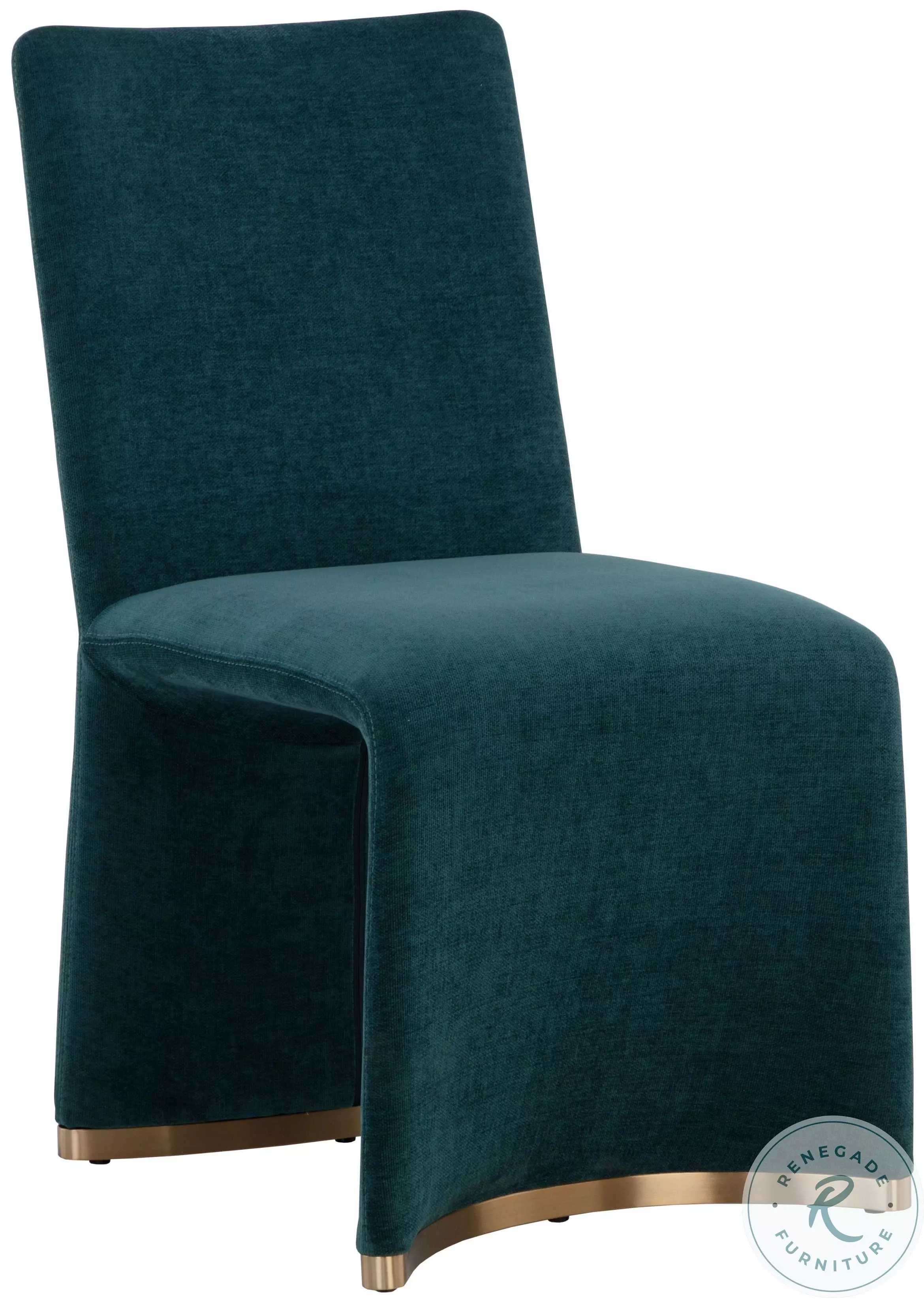 Iluka Danny Teal Dining Chair Set of 2 From Sunpan | Coleman Furniture