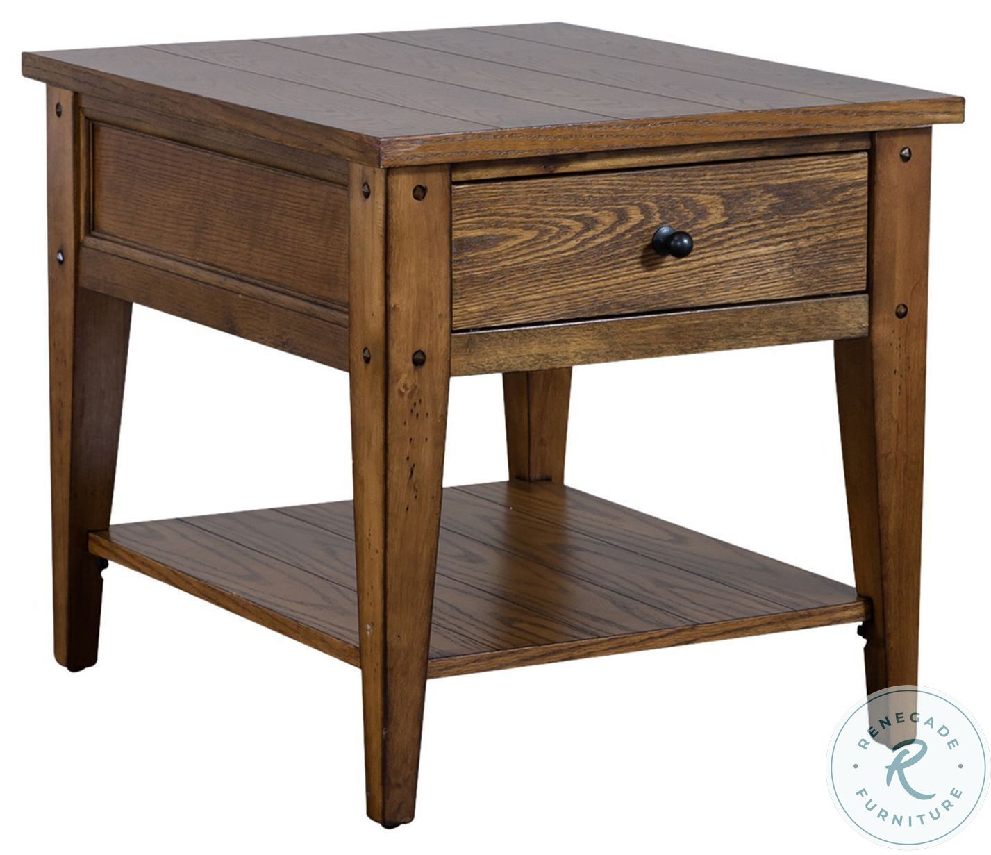 Lake House End Table from Liberty (110OT1020) Coleman Furniture
