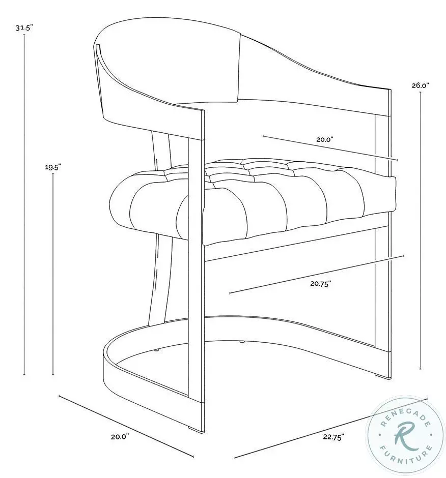 Beaumont Cantina Black Dining Chair
