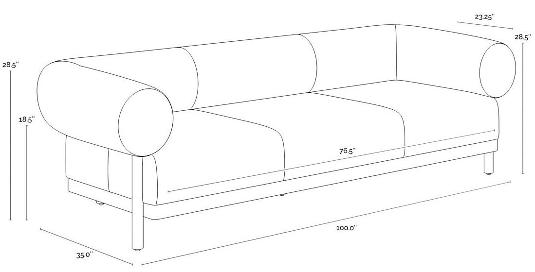 Bromley Ludlow Sesame Sofa
