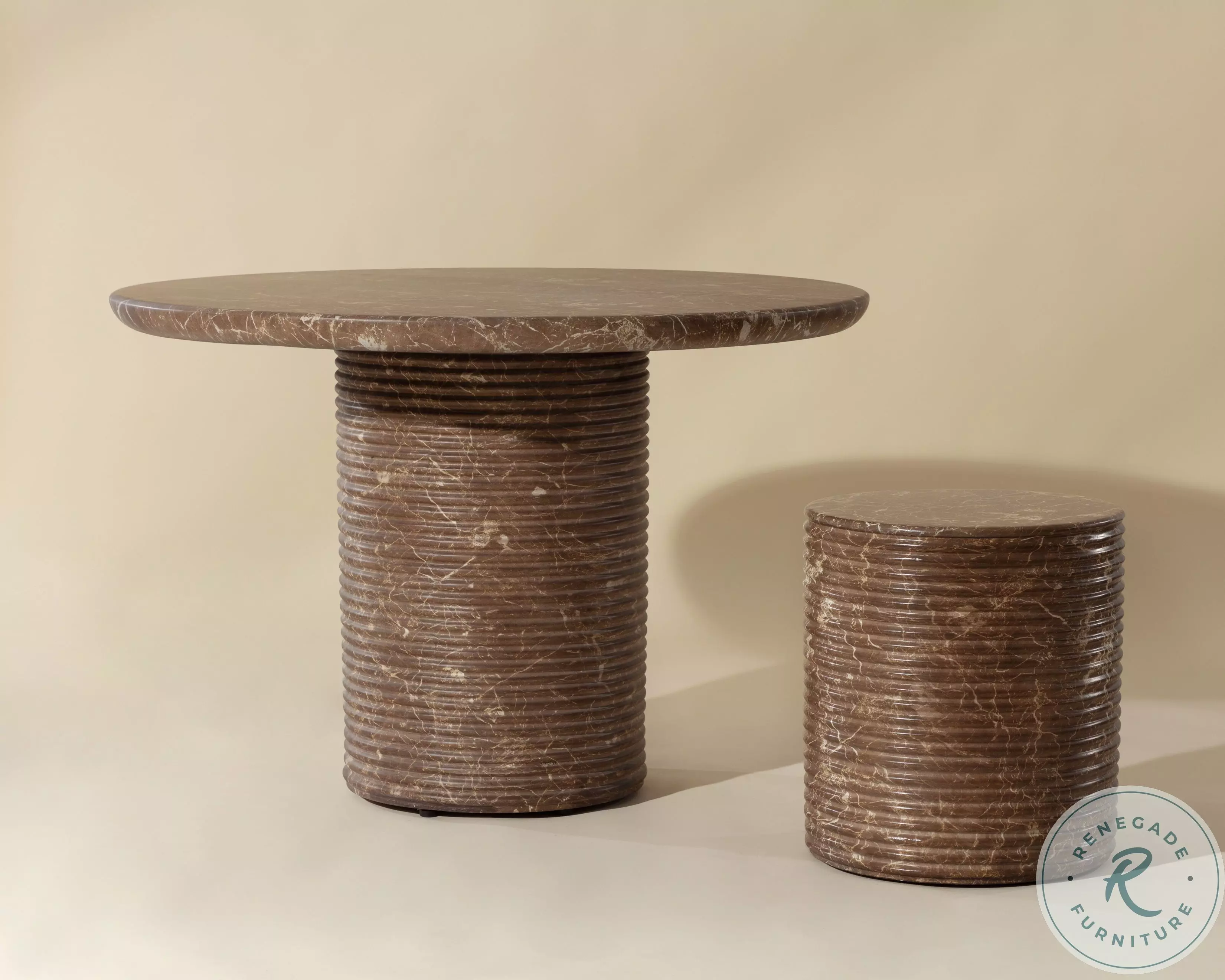 Rhenora Brown Dining Table From Artisan's Nook | Coleman