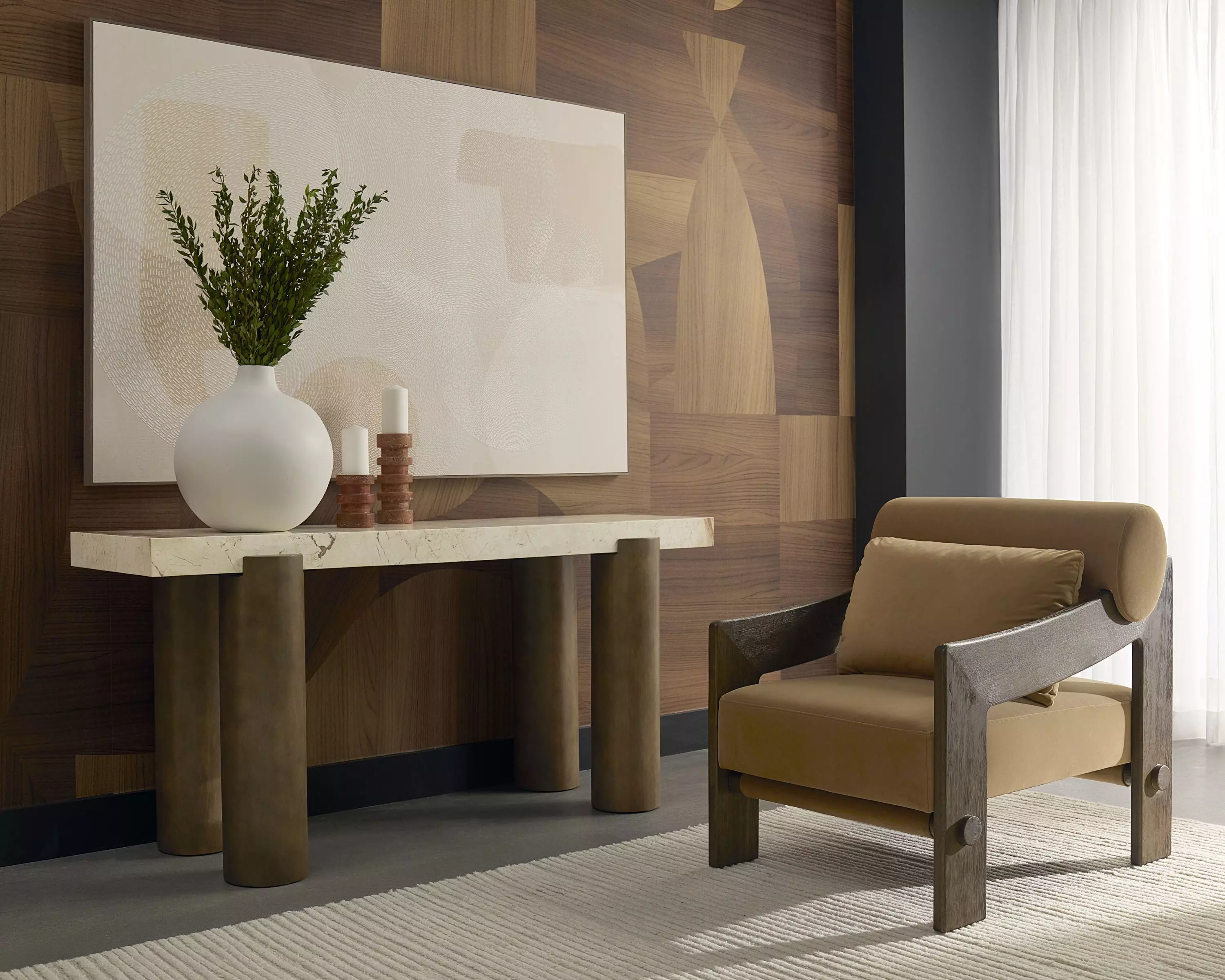 Reizo Kona Camel Lounge Chair From Home Gallery Stores | Home