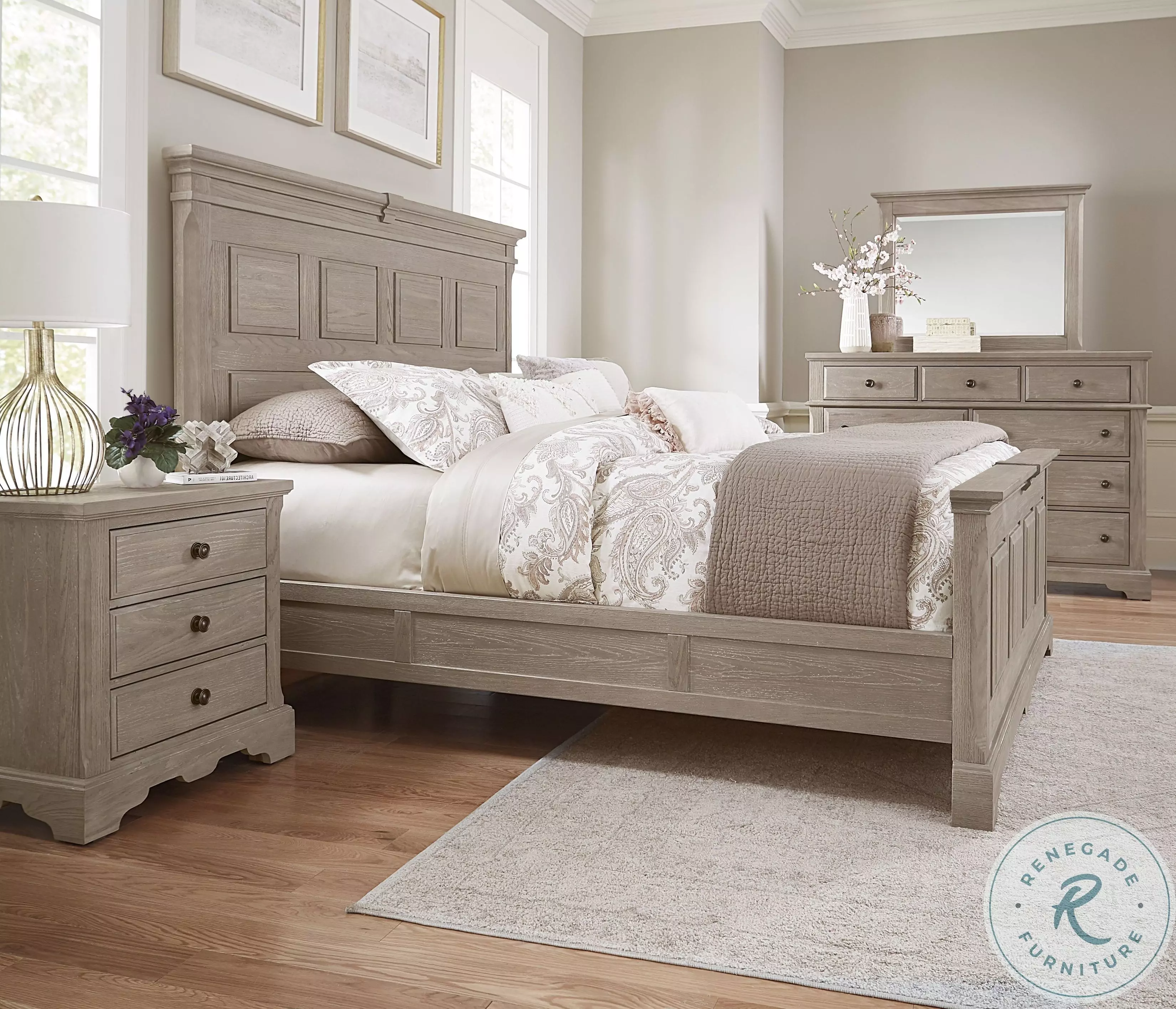 Heritage Greystone 9 Drawer Dresser from Vaughan Bassett | Coleman