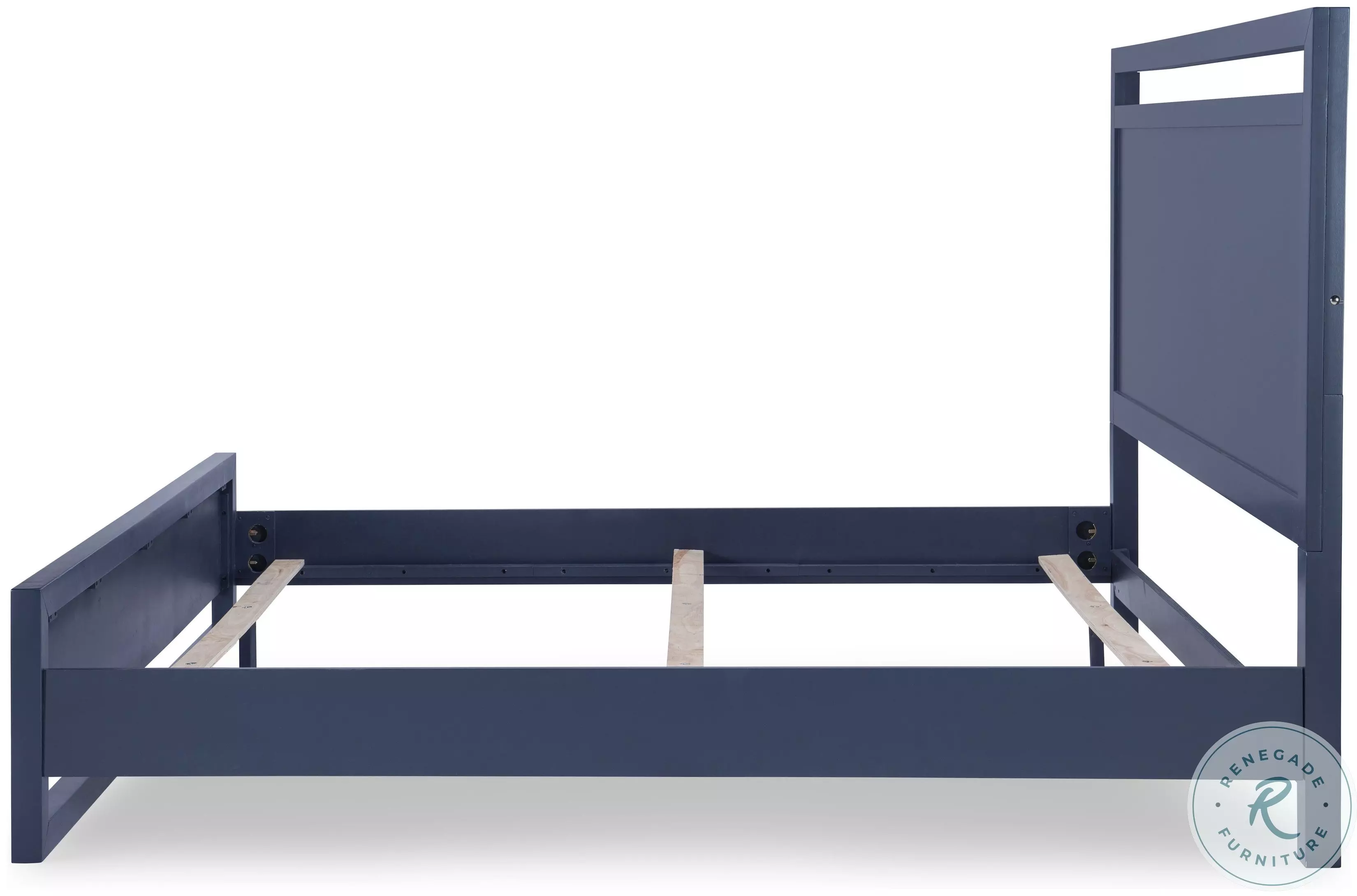 Summerland Inkwell Blue Panel Bedroom Set From Home Gallery Stores