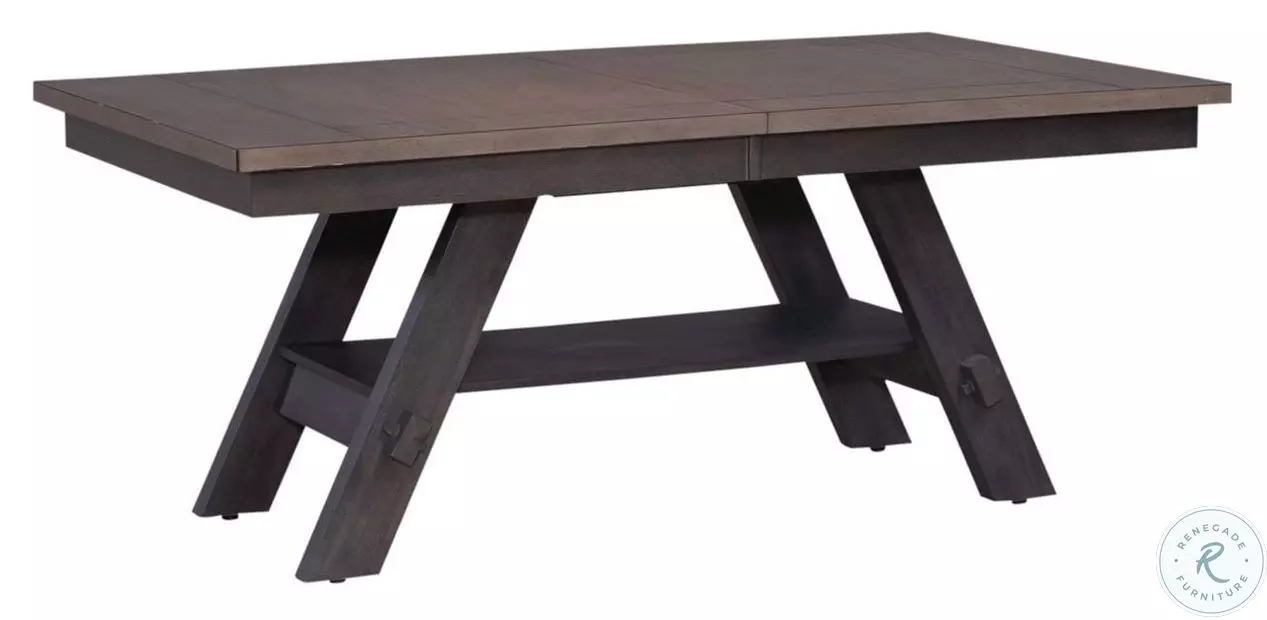 Ellington Slate Extendable Dining Table From Briarwood