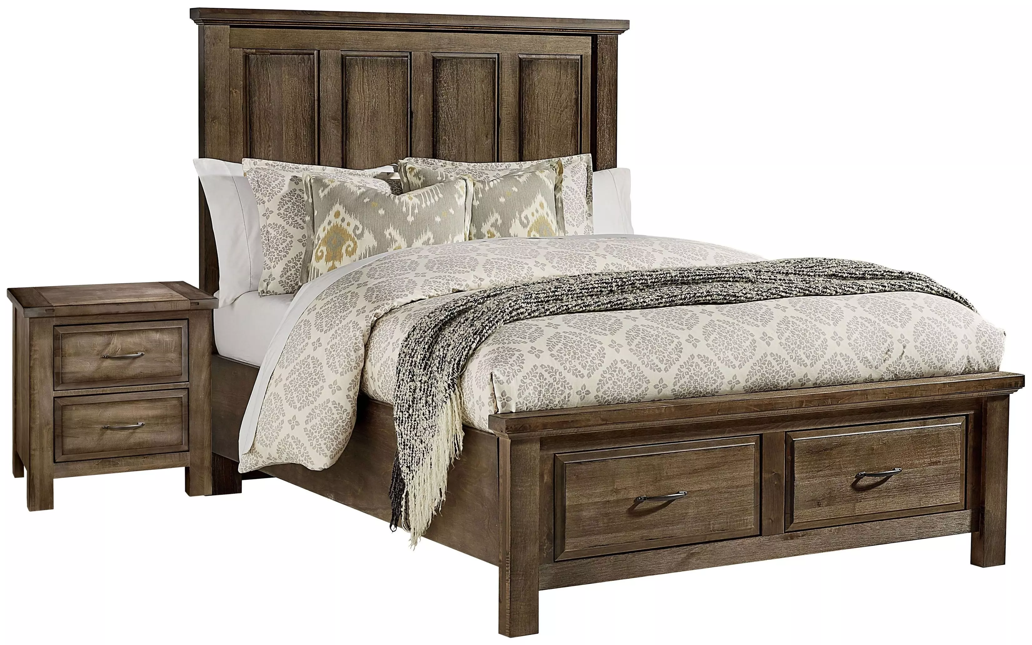 Maple Road Maple Syrup Mansion Storage Panel Bedroom Set