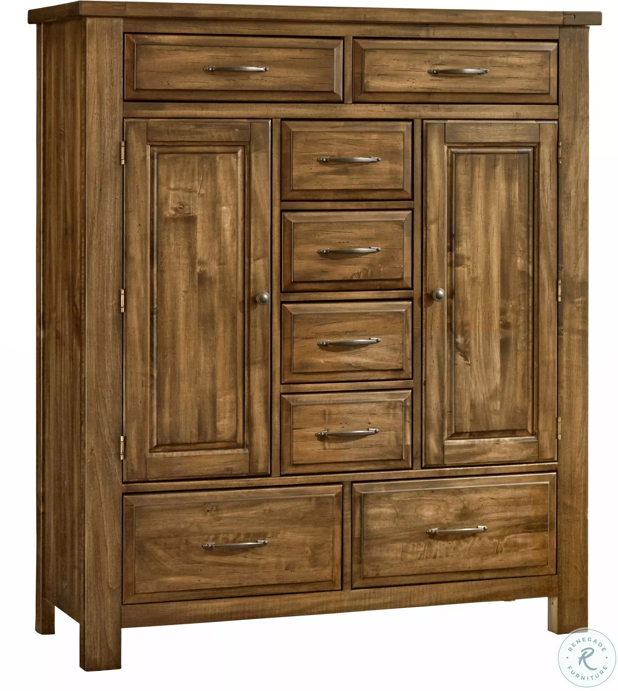 もうすぐ梅雨セール◇Bassett Furniture　アメリカ製　ハイチェスト Ashley Vandenmore Medium Brown Chest of Drawers on sale at