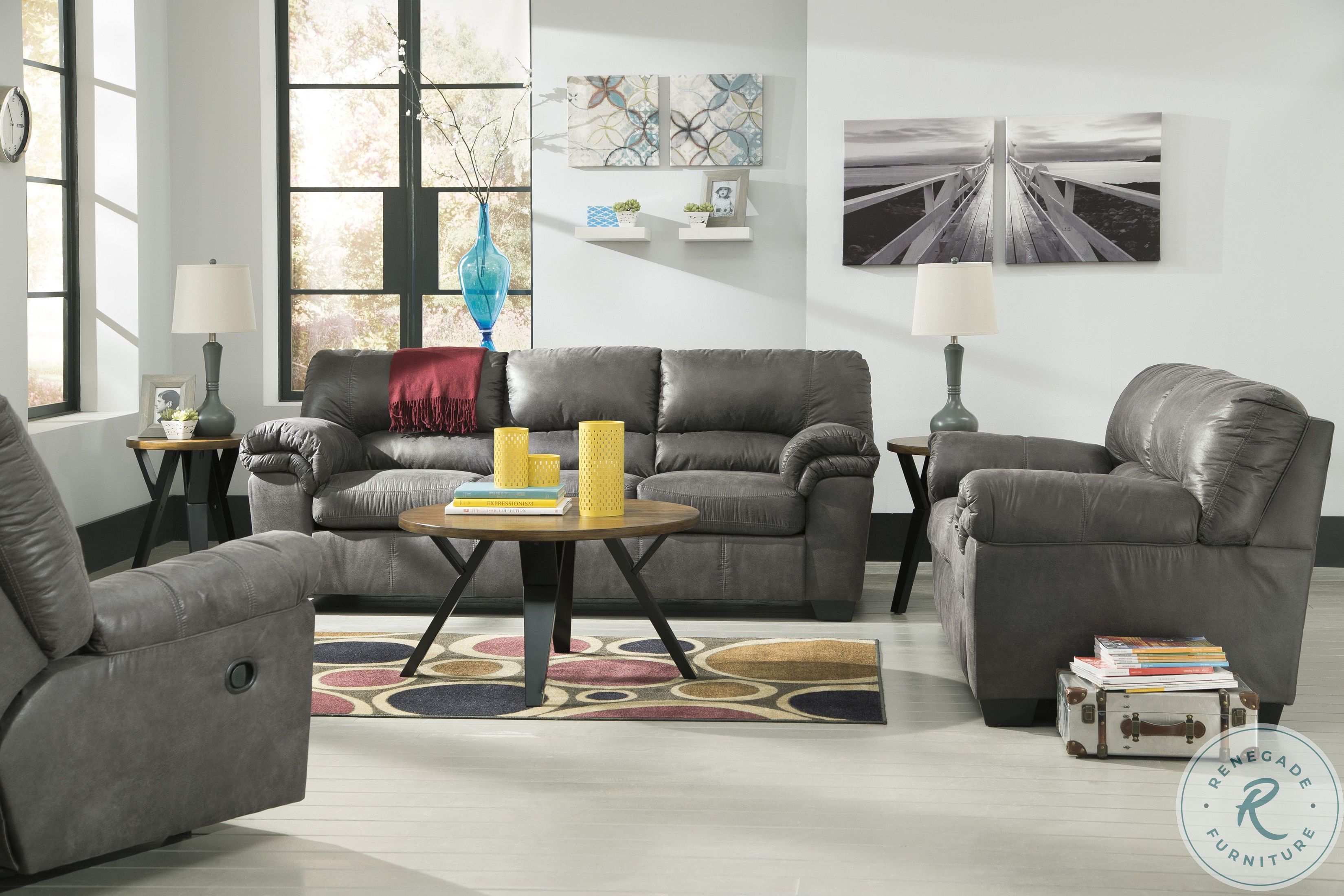 Bladen Slate Living Room Set from Ashley Furniture Coleman Furniture