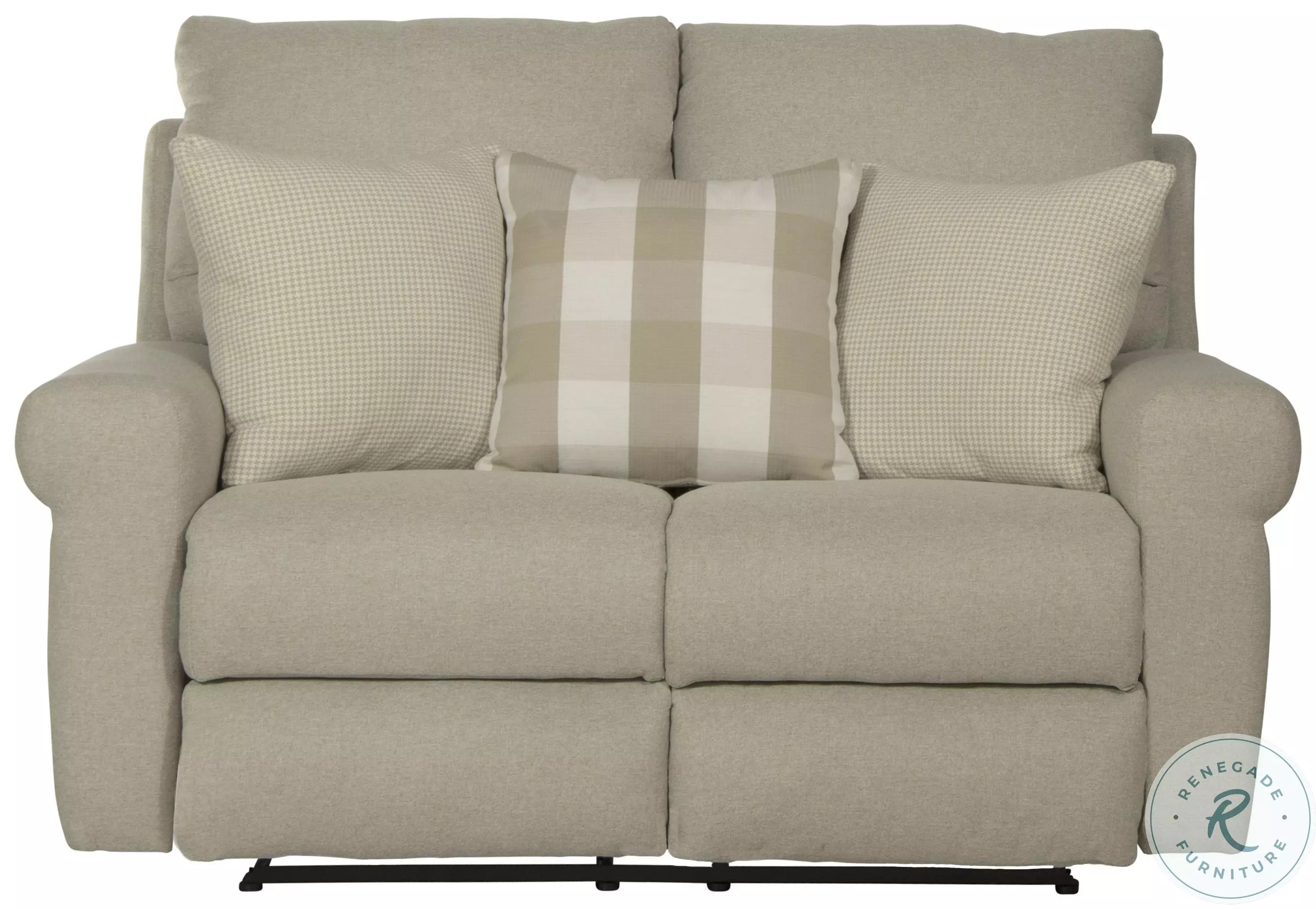 Westport Cement Lay Flat Reclining Loveseat From Catnapper