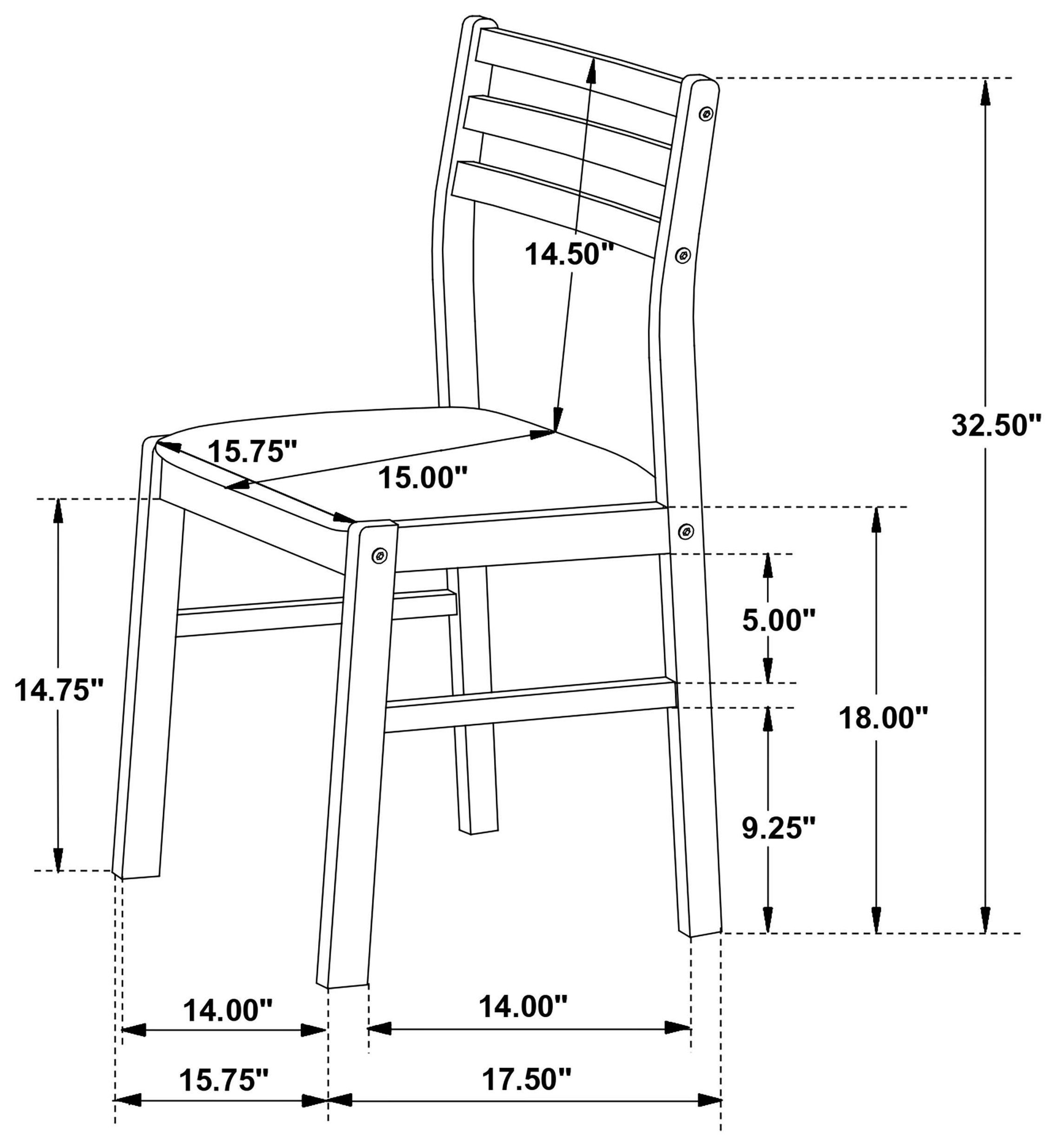 Bucknell Natural And Tan 3 Piece Drop Leaf Dining Set