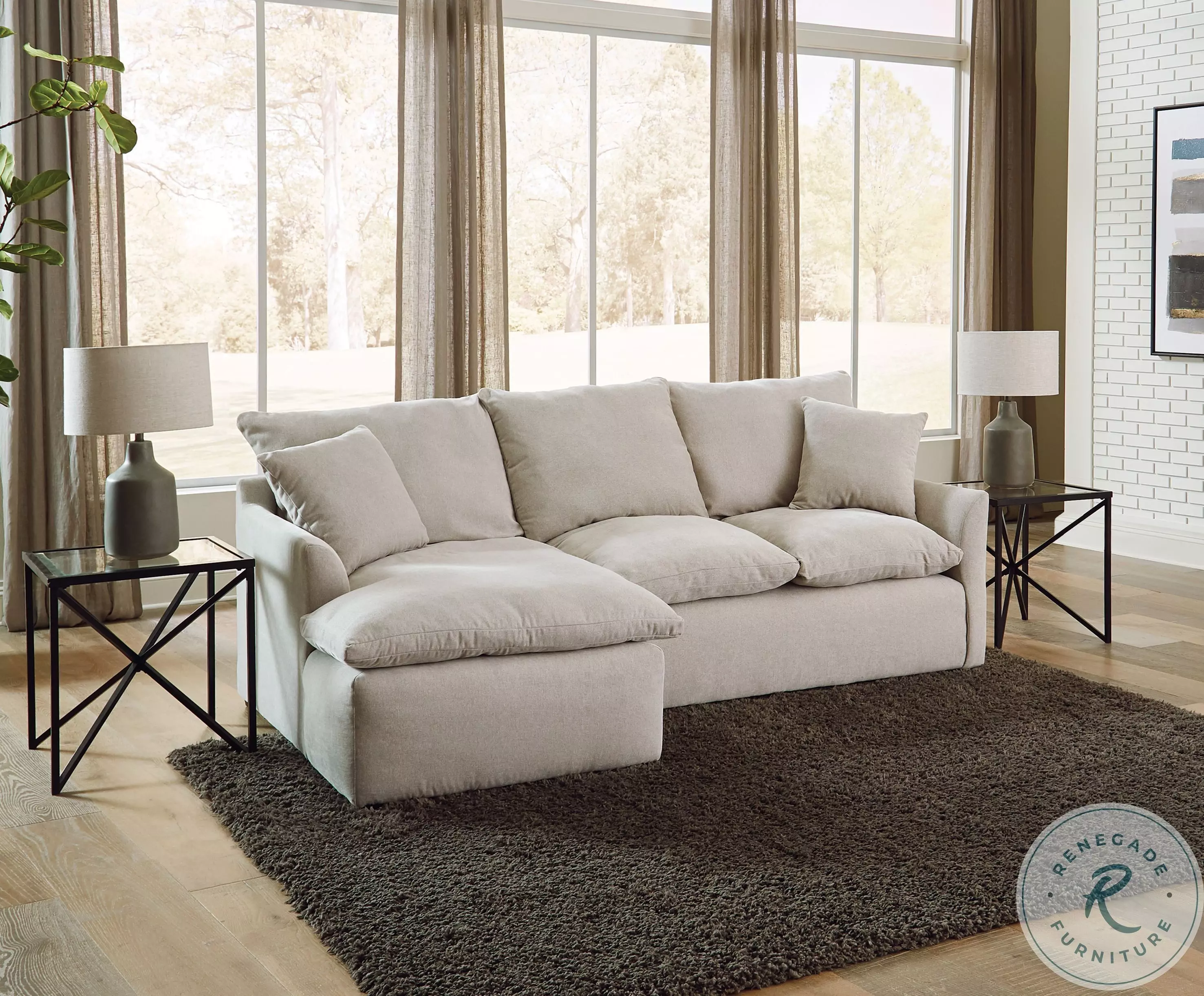 アメリカ カリフォルニア　かご２点セット 1345_harper_oyster_ju1806_sofa