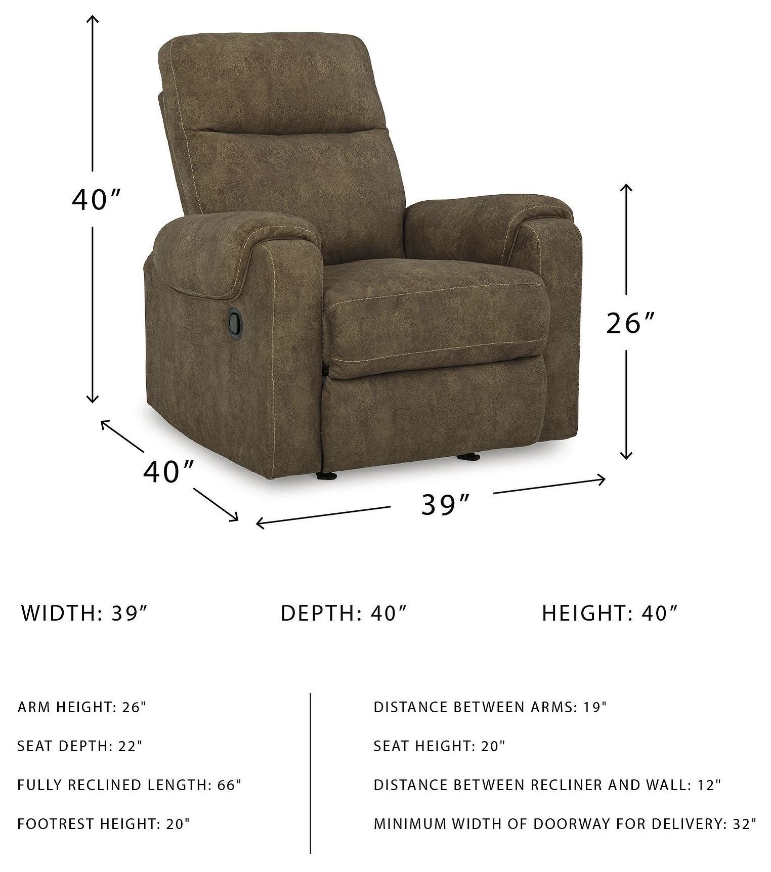 Edenwold Brindle Rocker Recliner