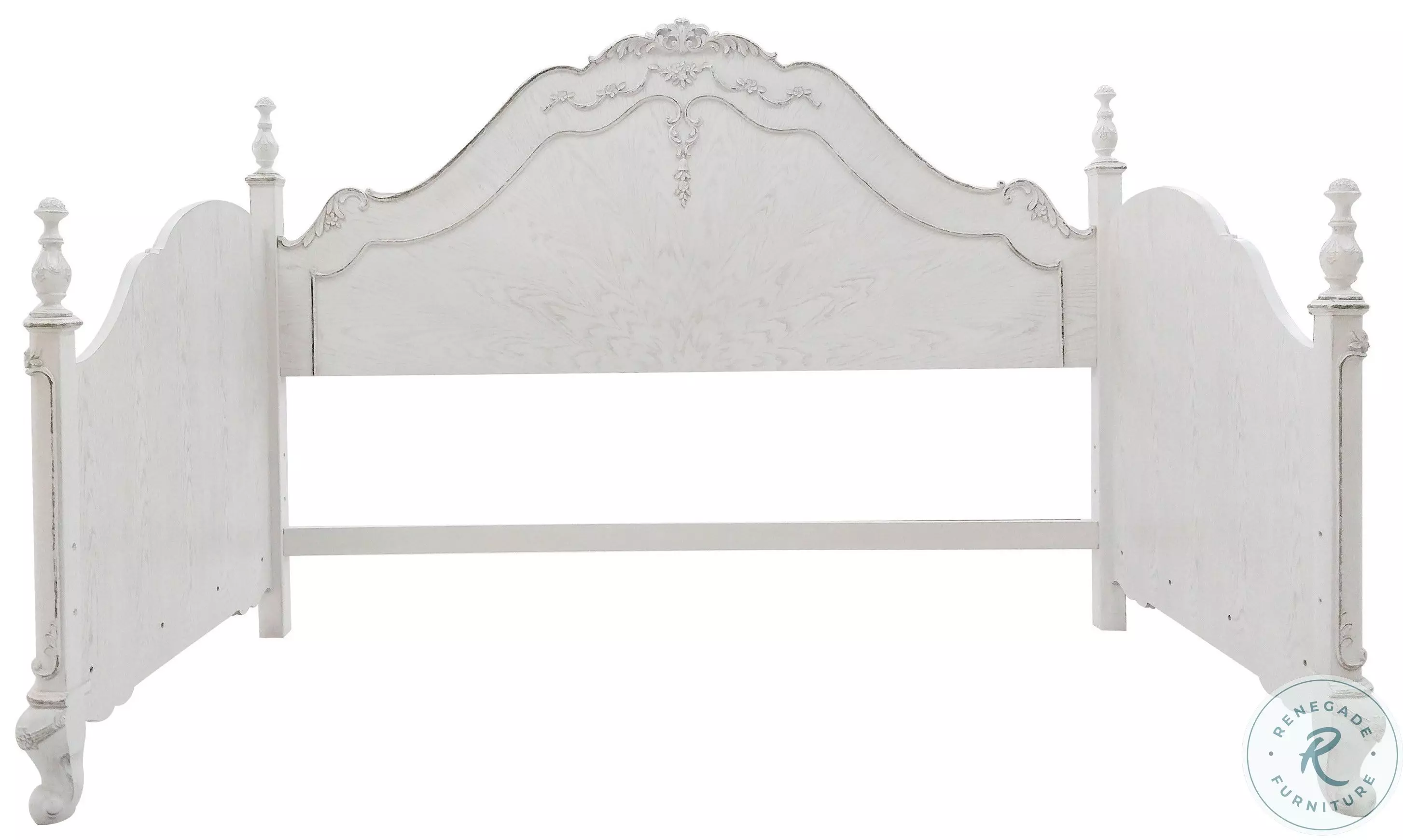 Cinderella Antique white With Gray Daybed From Homelegance